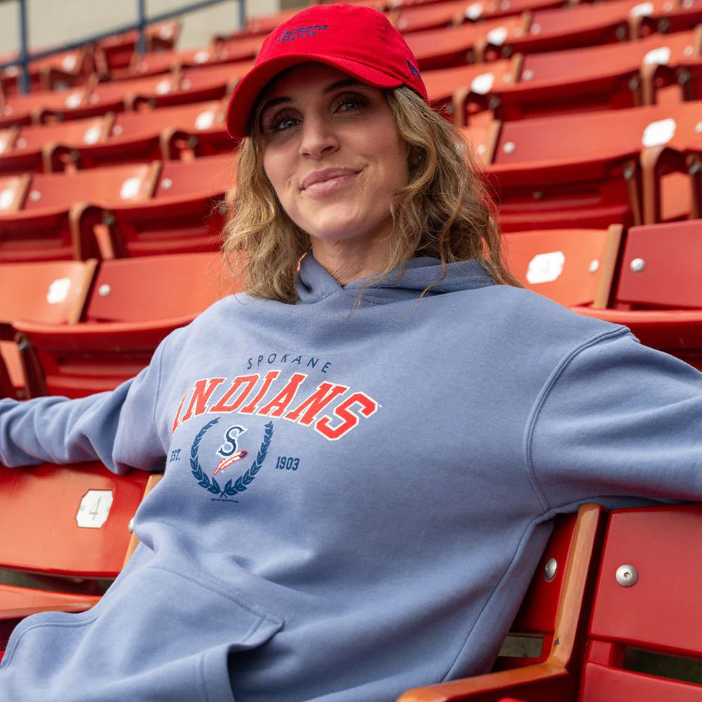 Spokane Indians Ladies Dusk Open Bottom Hood - Image 2
