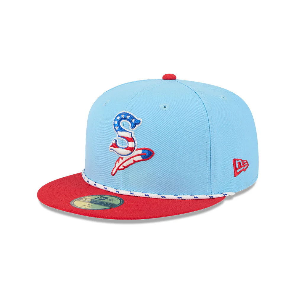 Spokane Indians New Era 59FIFTY Fitted 2025 4th of July Cap - Image 2