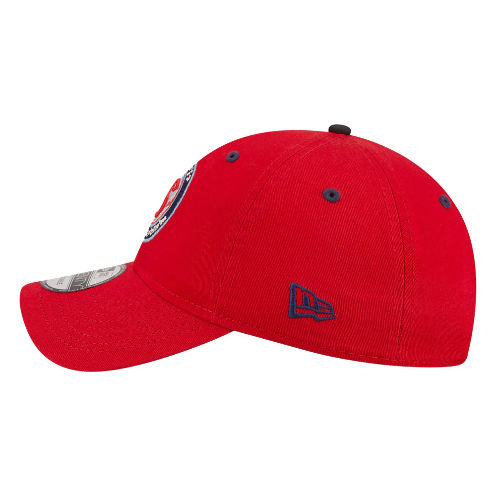 Spokane Indians Salish Logo Red Adjustable Cap - Image 2