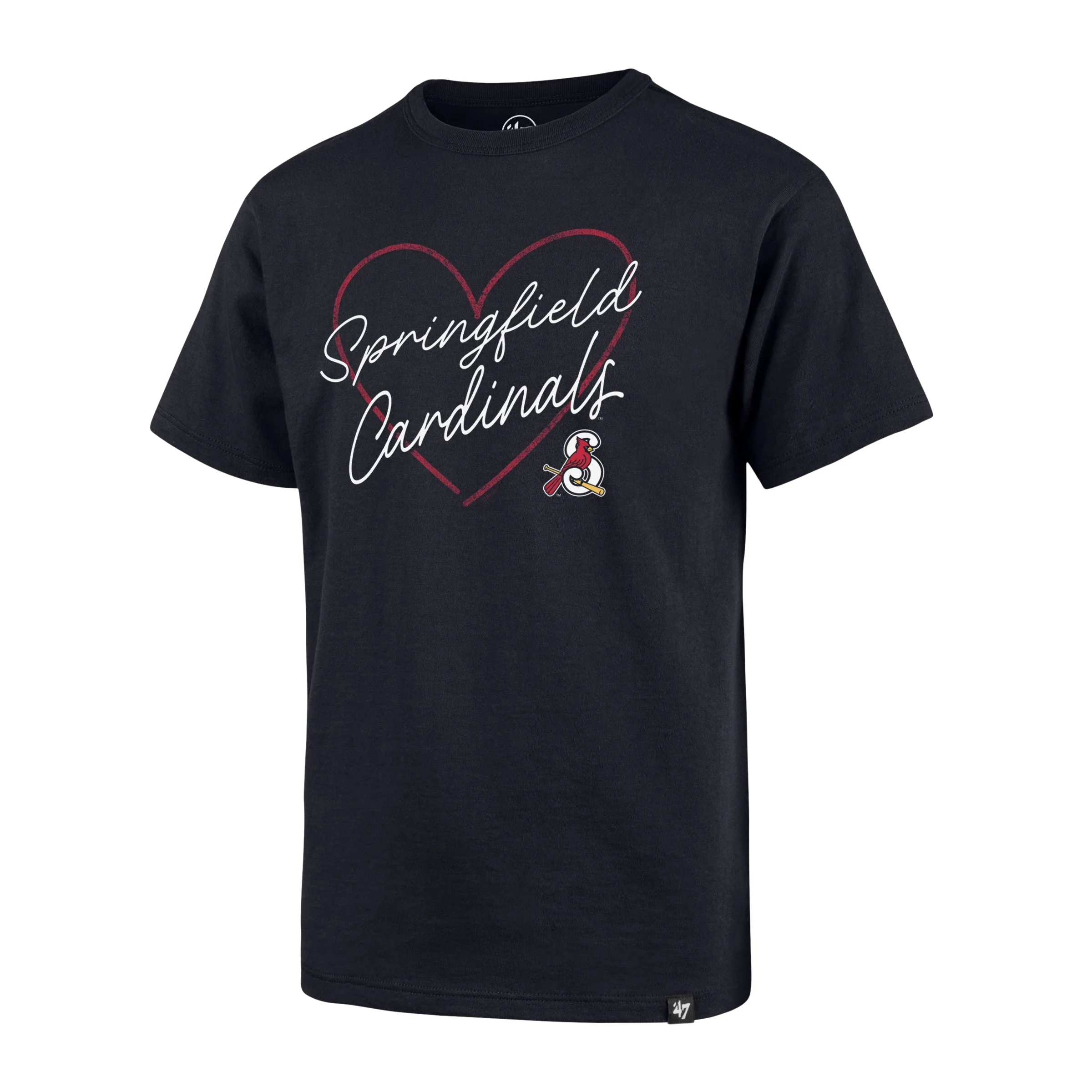Springfield Cardinals 47 Brand Girls Lovestruck SS Tee