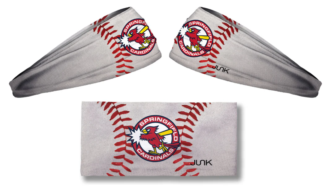 Springfield Cardinals Baseball Logo Headband