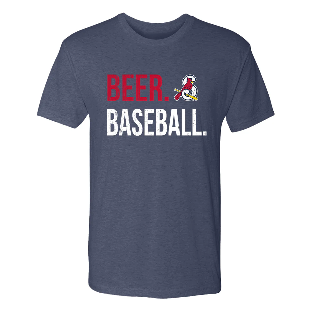 Springfield Cardinals Beer Baseball SS Tee - Image 2