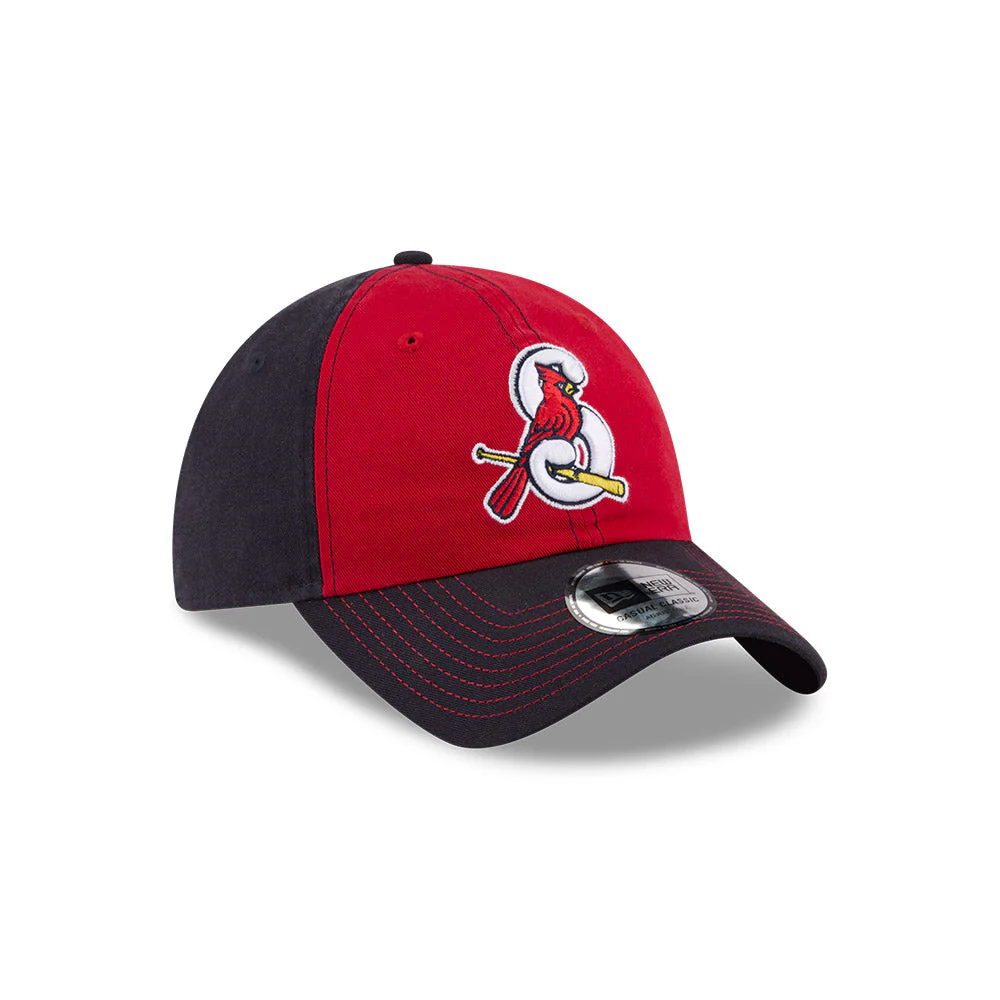 Springfield Cardinals Clutch Hit Red/Navy Adjustable Dad Hat - Image 3