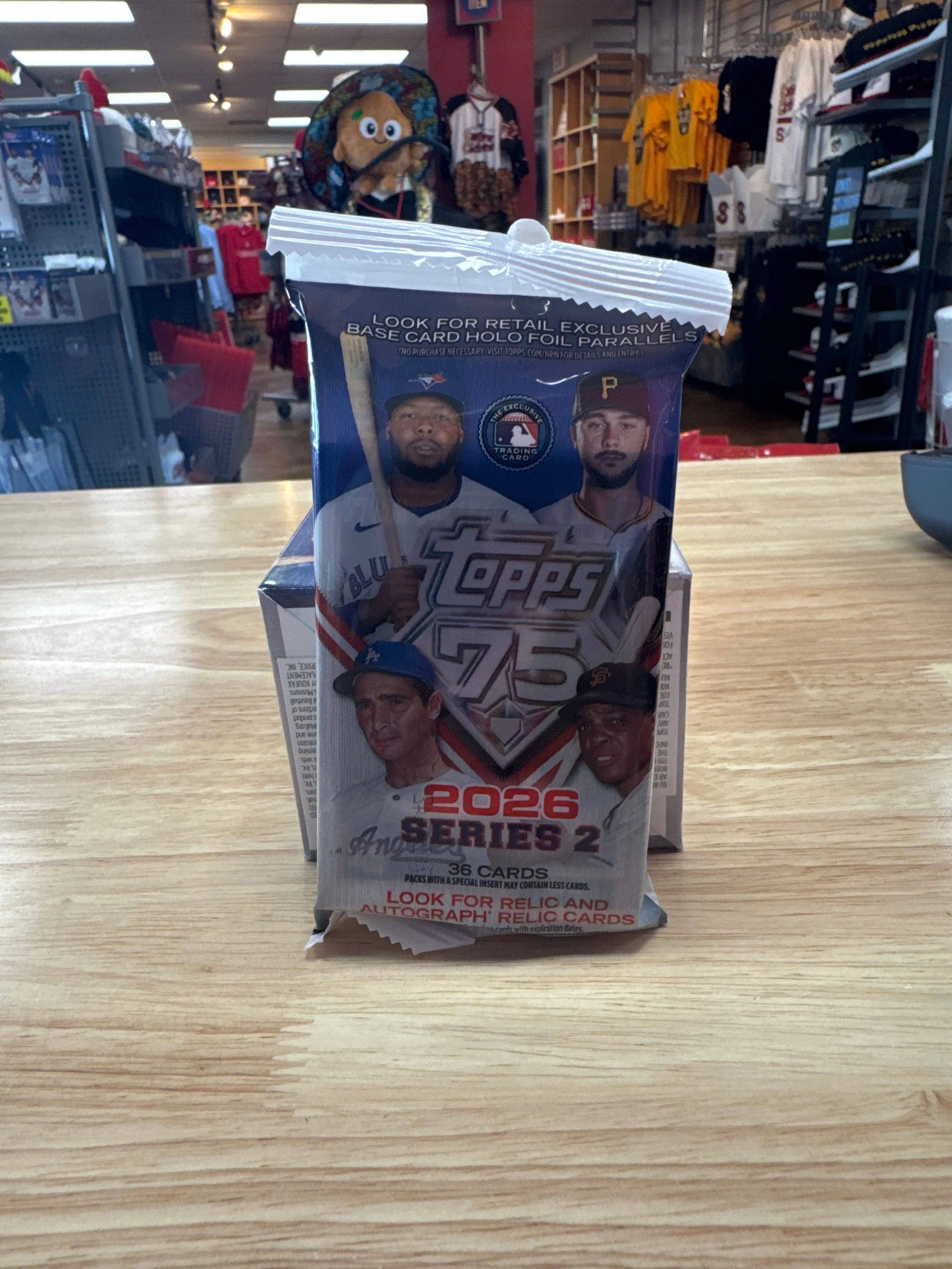 Springfield Cardinals Topps 26 Series 2 Baseball Fat Pack