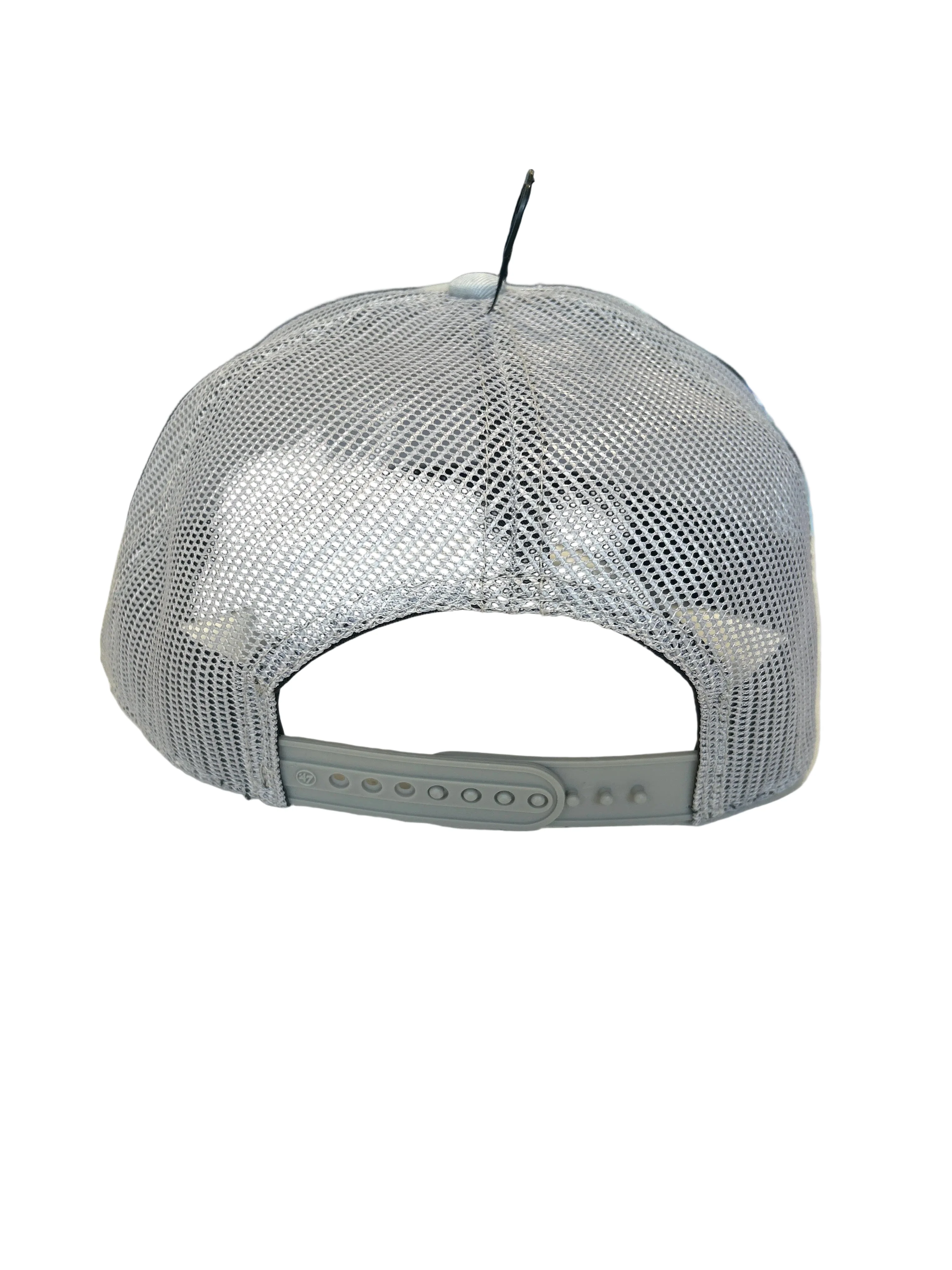 St. Paul Saints 47' Brand Leland Patch Trucker Gray Hat - Image 2