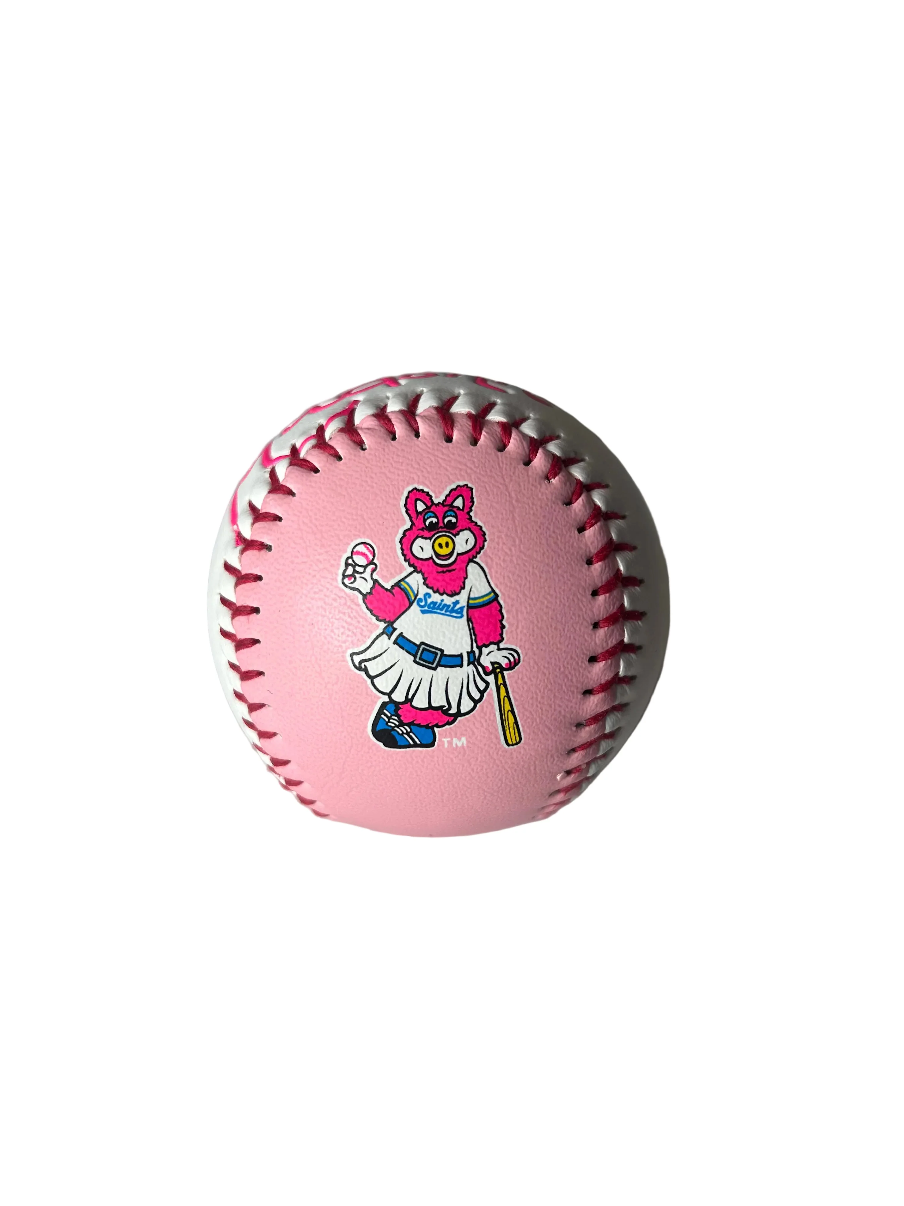 St. Paul Saints Mudonna Debossed Baseball - Image 2