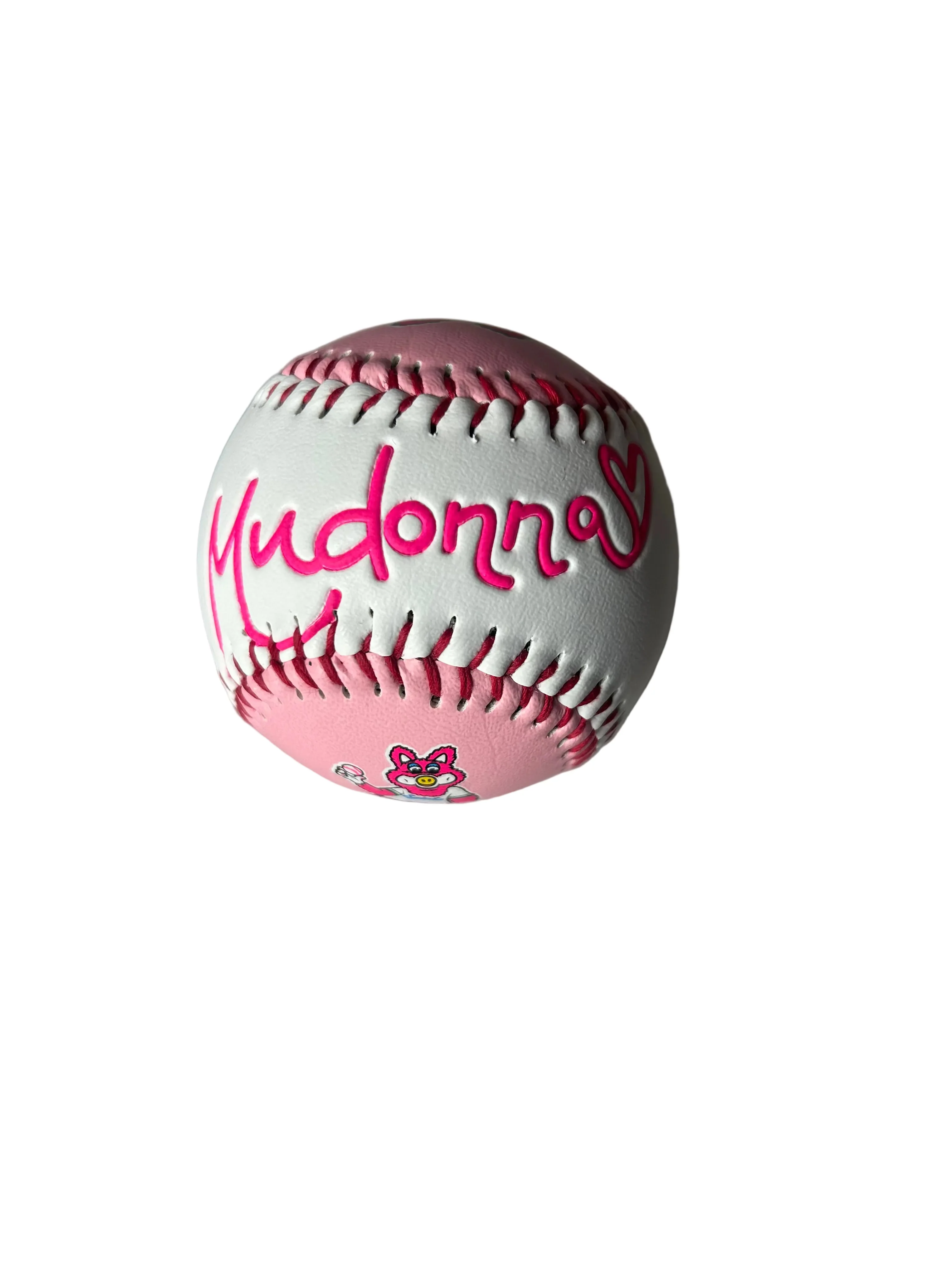 St. Paul Saints Mudonna Debossed Baseball - Image 3