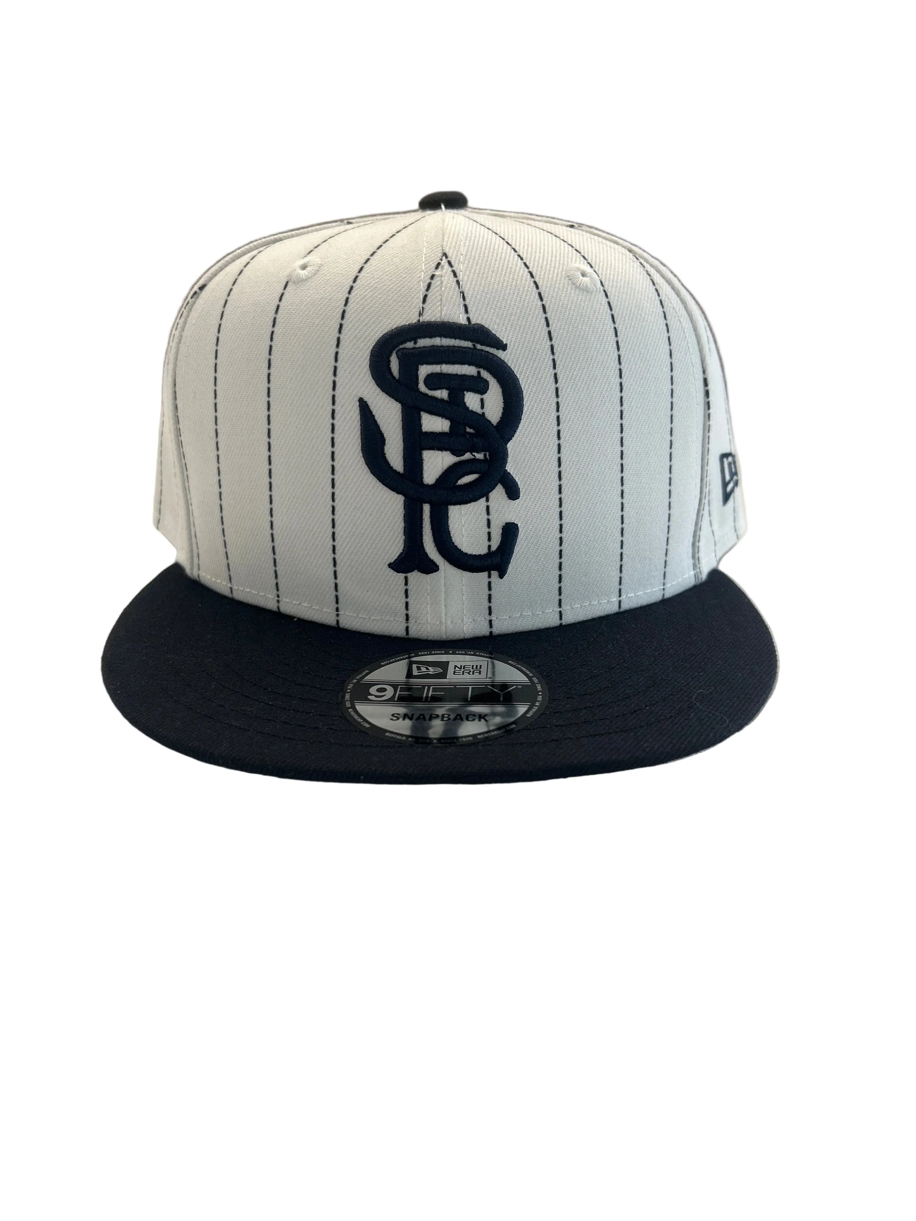 St. Paul Saints New Era St. Paul Colored Gophers Pinstripe 9Fifty Adjustable Cap - Image 2