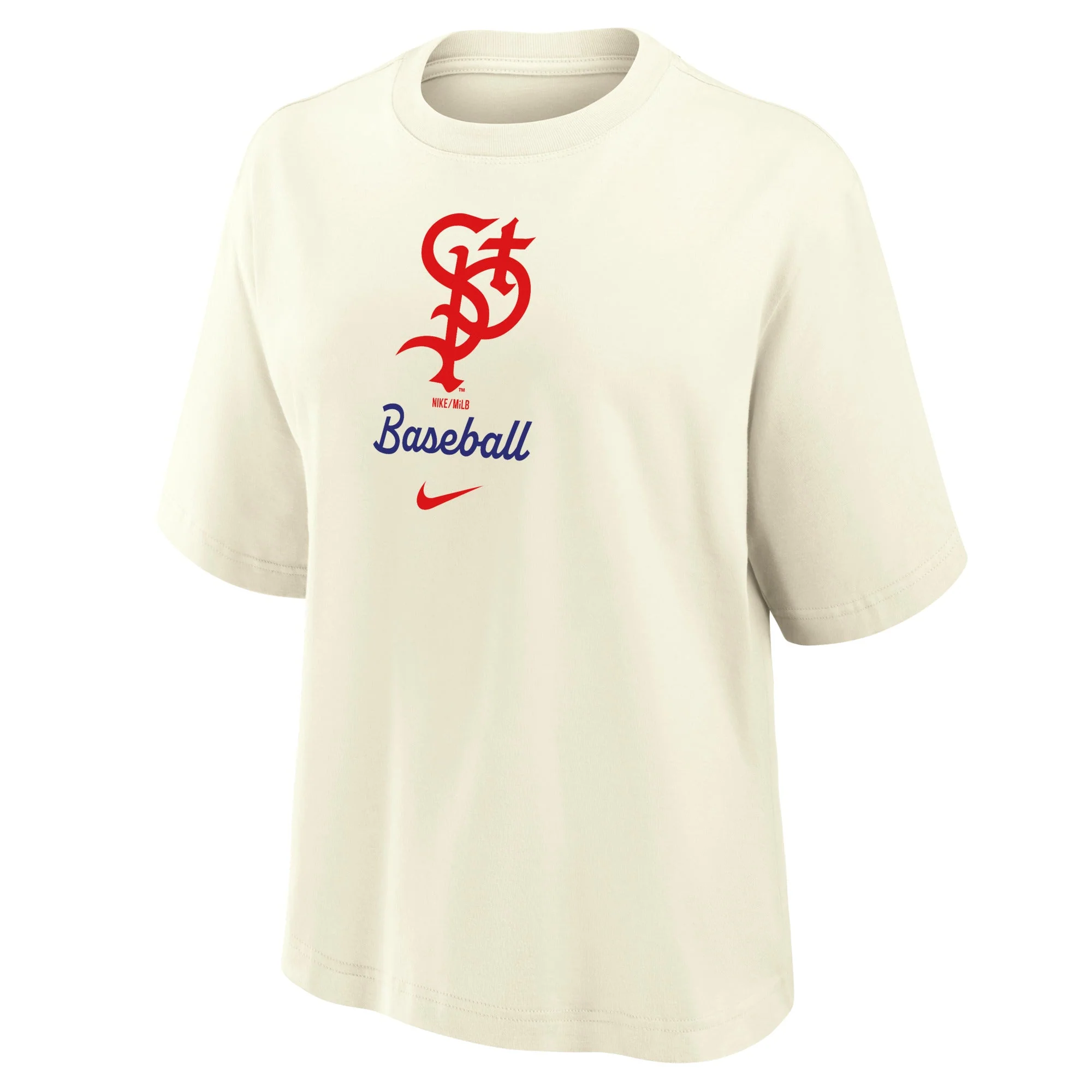St. Paul Saints Nike Women's STP Logo Boxy T