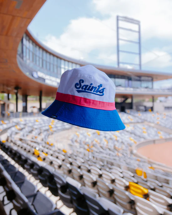 St. Paul Saints Official League Mudonna Reversable Bucket Hat - Image 2
