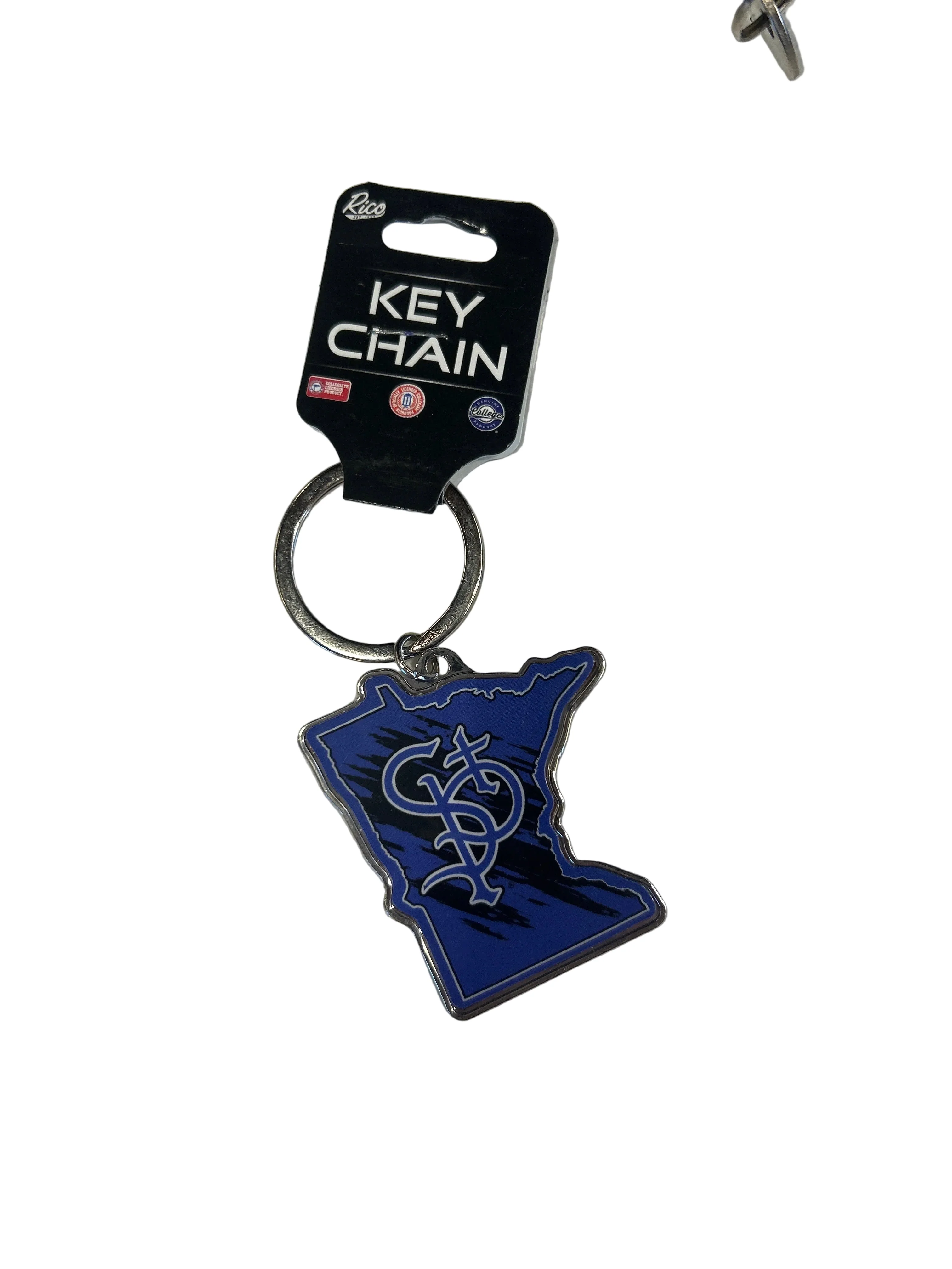 St. Paul Saints State Shaped Keychain
