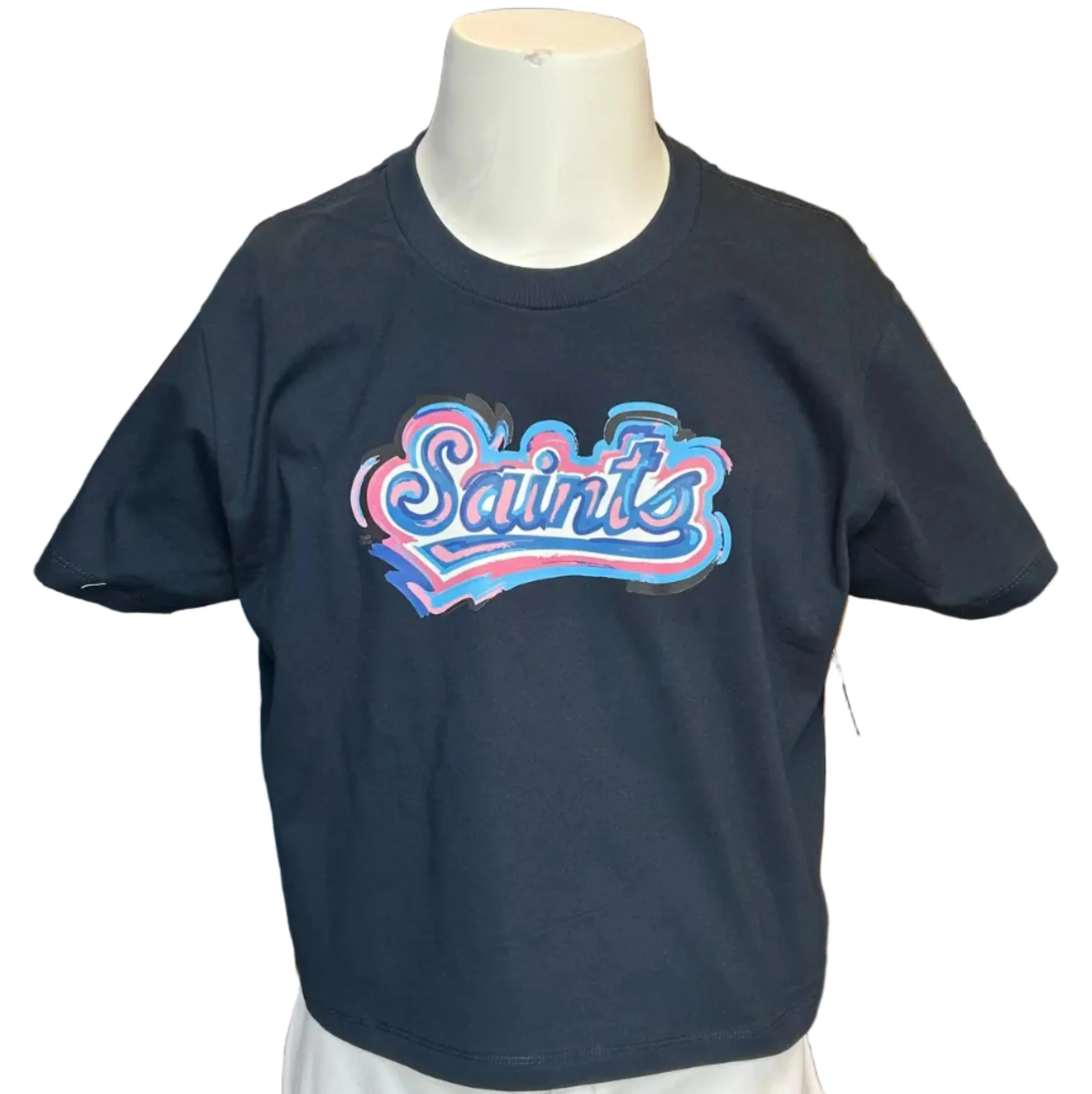 St. Paul Saints Women's Storm Striker Artist Logo Mudonna Comfort Colors Tee - Image 2