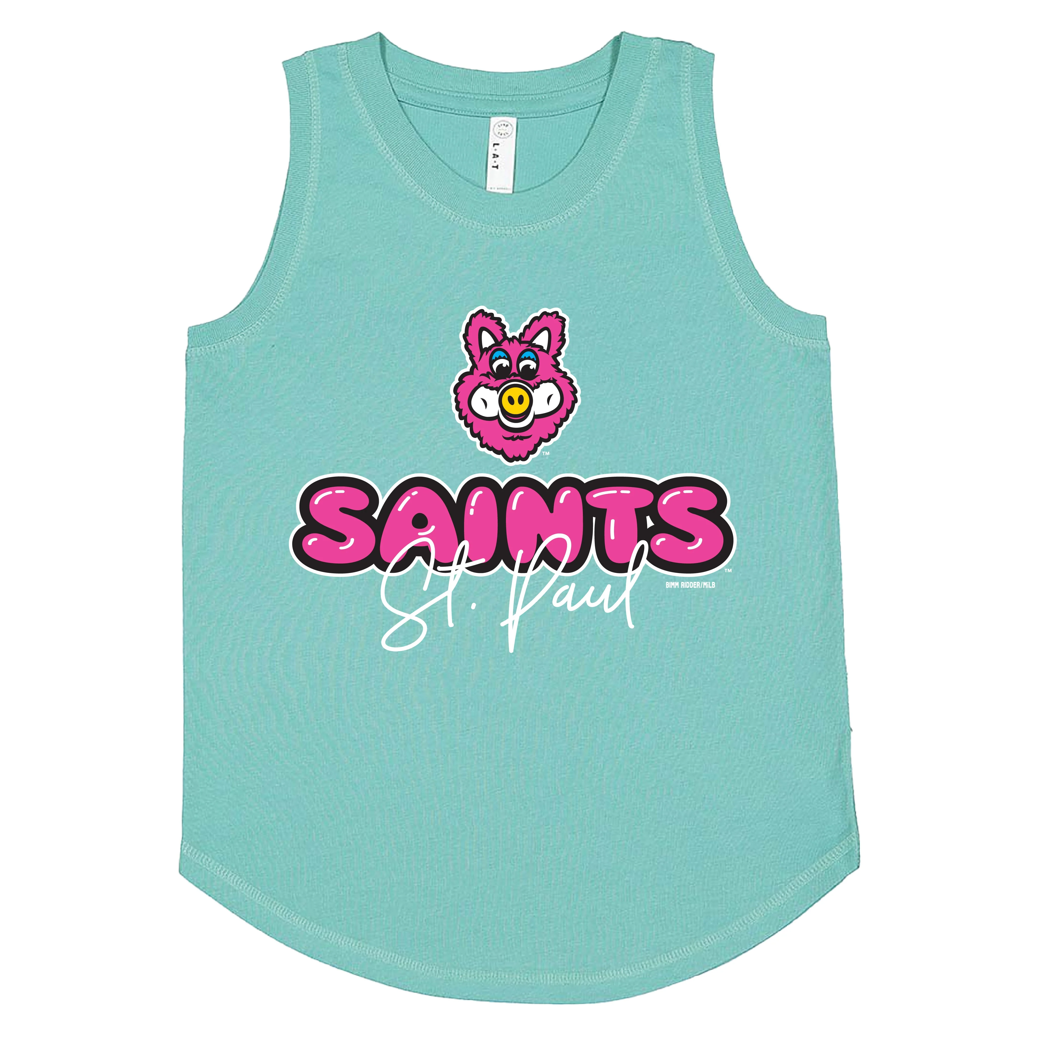 St. Paul Saints Youth Mudonna Bubbly Tank Top