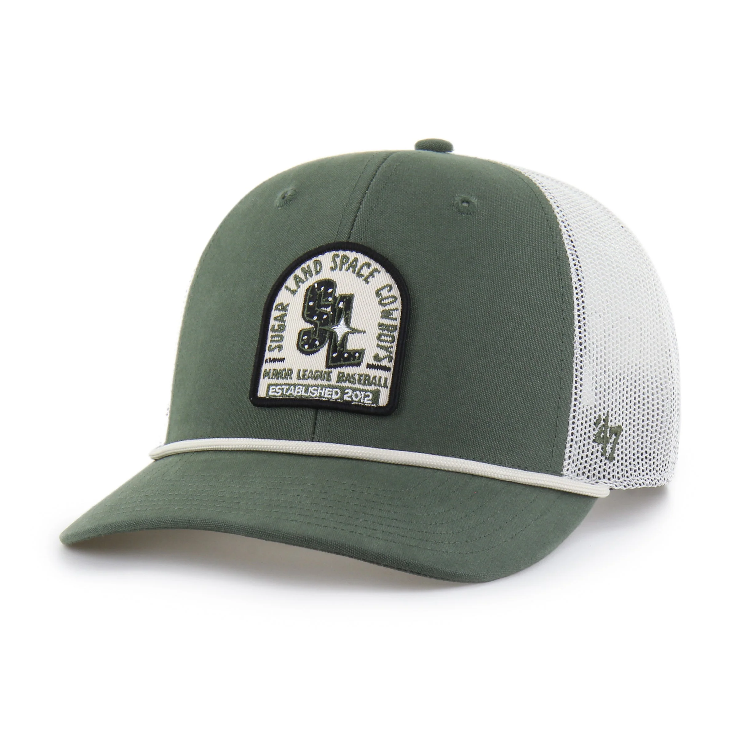 Sugar Land Space Cowboys 47 Brand Hat Trucker Gravestone