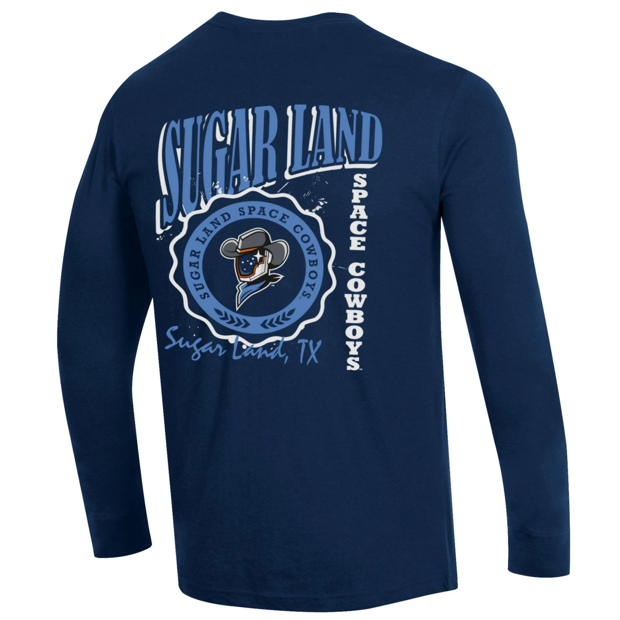 Sugar Land Space Cowboys Champion Long Sleeve Tee Stadium - Image 2