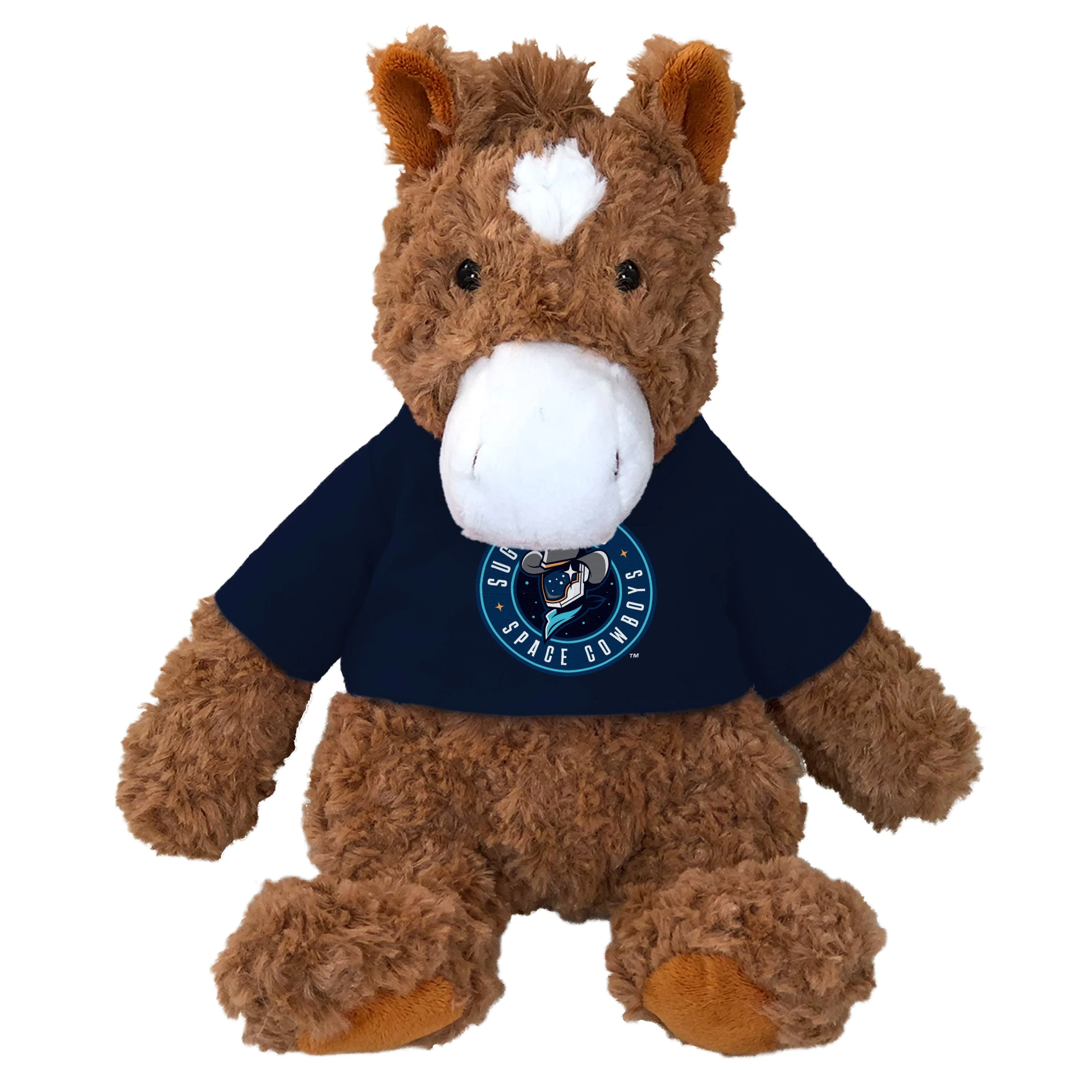 Sugar Land Space Cowboys Mascot Factory Plush Cuddle Buddy Horse