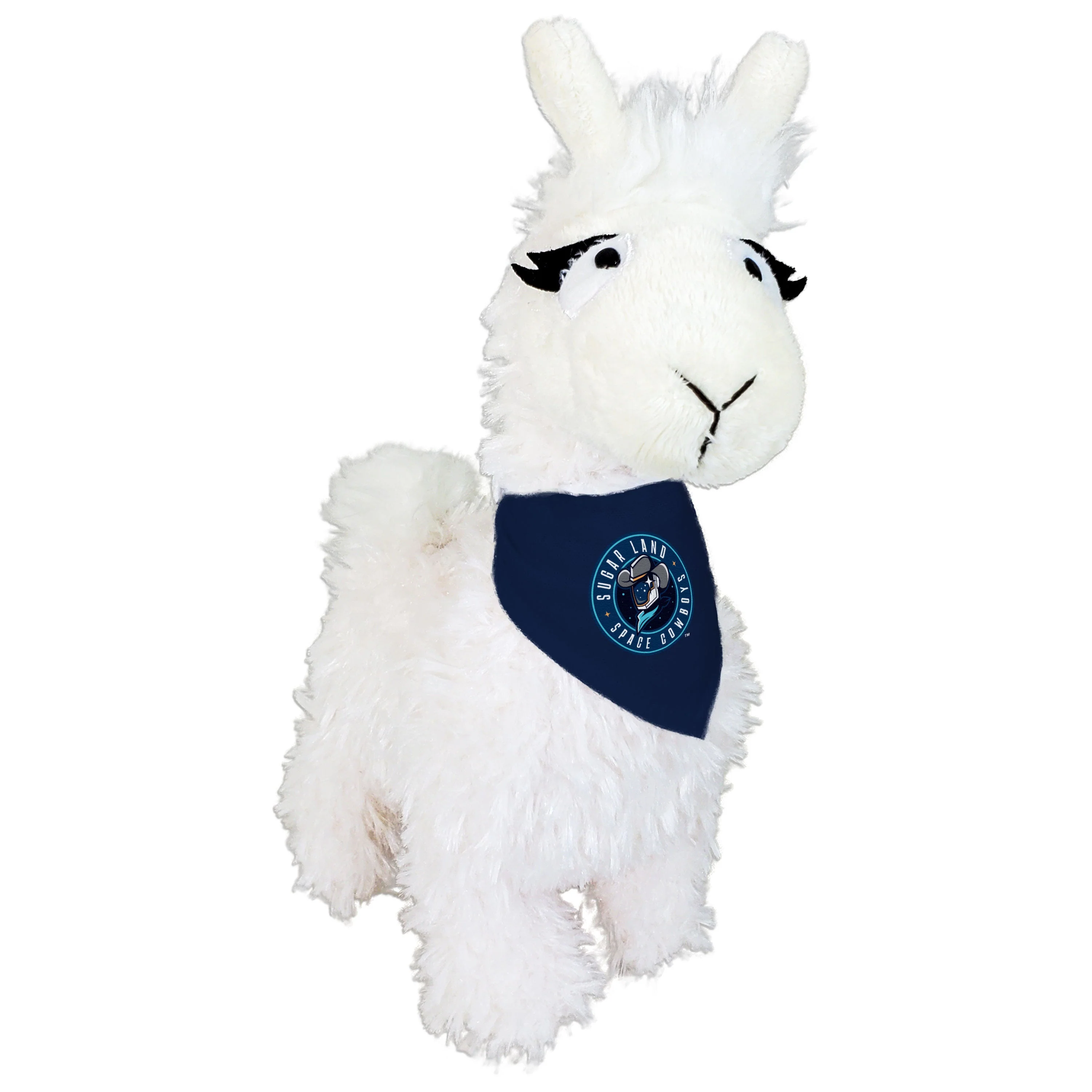 Sugar Land Space Cowboys Mascot Factory Plush Tina Llama