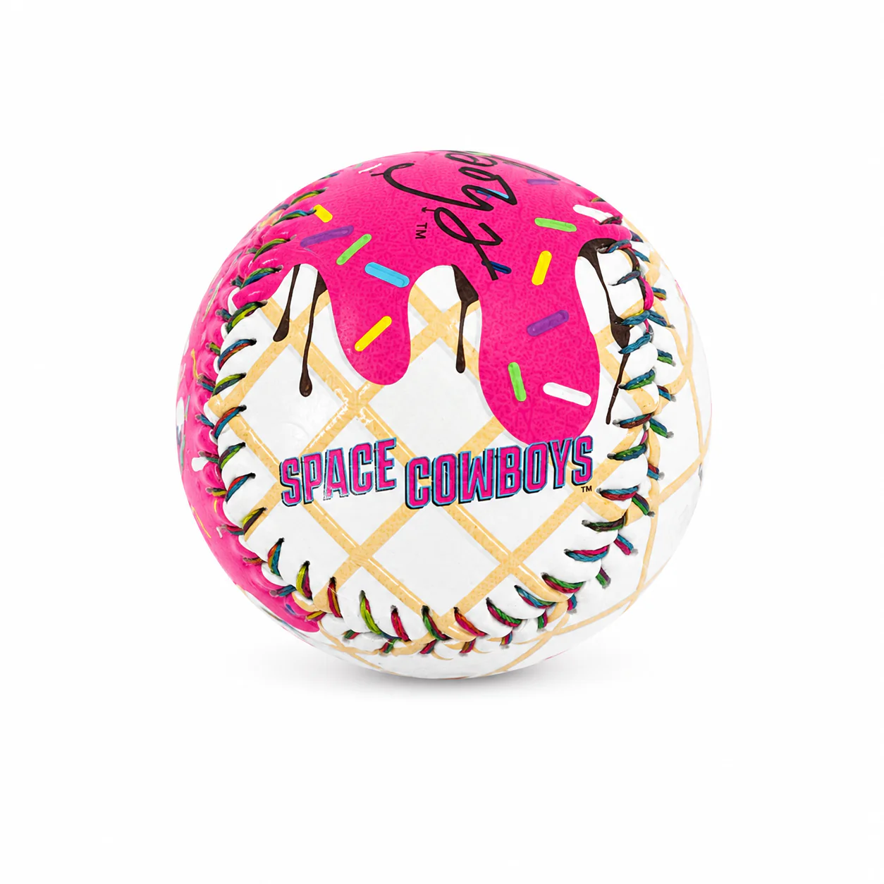 Sugar Land Space Cowboys Rawlings Ball Keep Cool Ice Cream