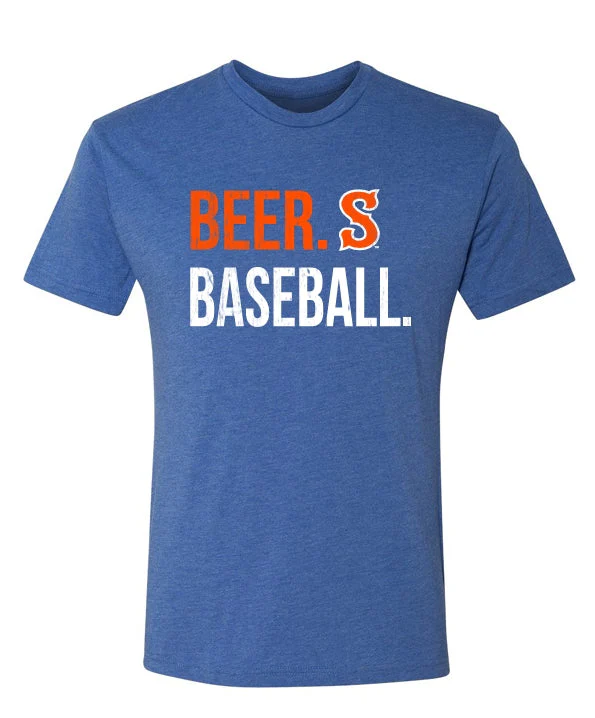 Syracuse Mets 108 Stitches Beer Baseball Tee