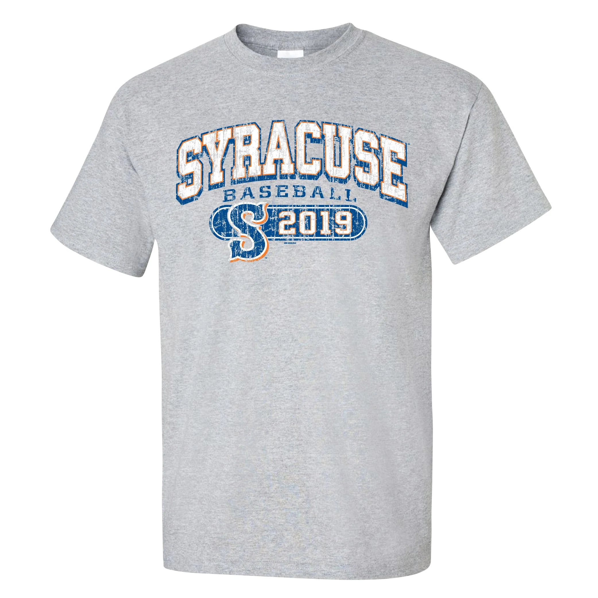 Syracuse Mets BR Gray Comfort Tee