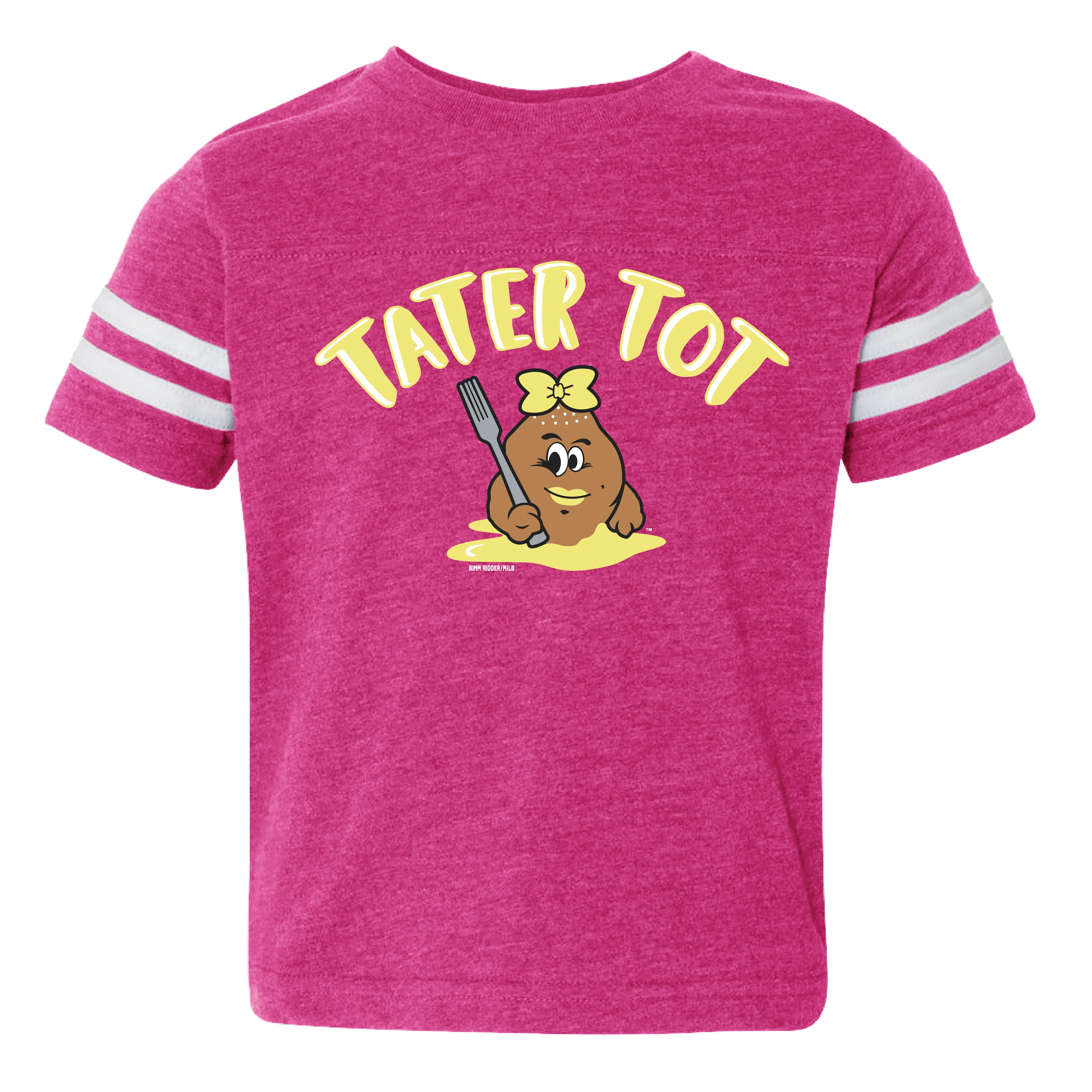 Syracuse Mets BR Pink Sporty Tater Tot Toddler Tee