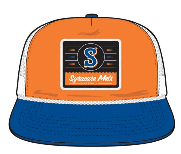 Syracuse Mets OC Orange Boomer Adj. Cap