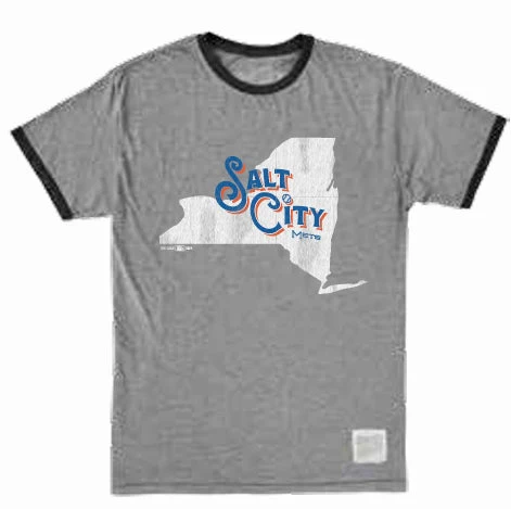 Syracuse Mets RB Grey Salt City Tee