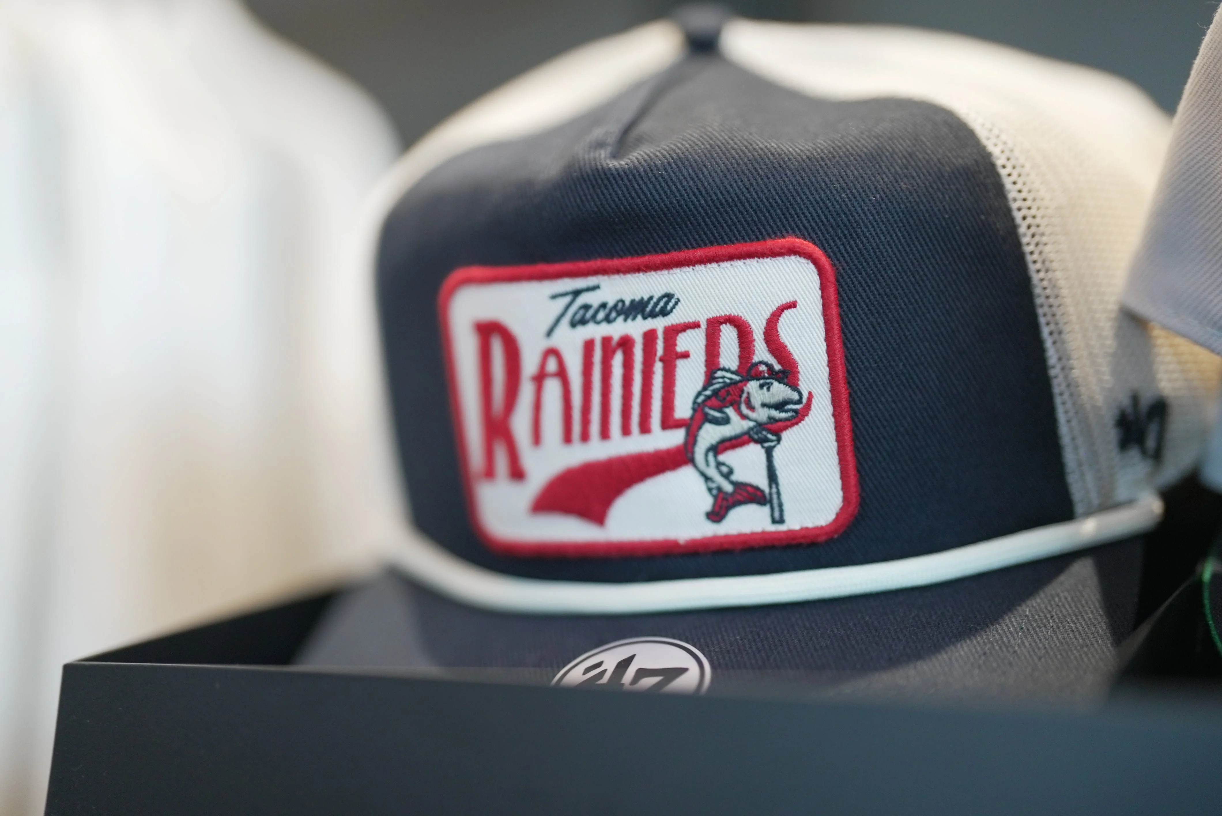 Tacoma Rainiers '47 Brand Navy Emmett Slammin' Sam Hitch Cap - Image 5