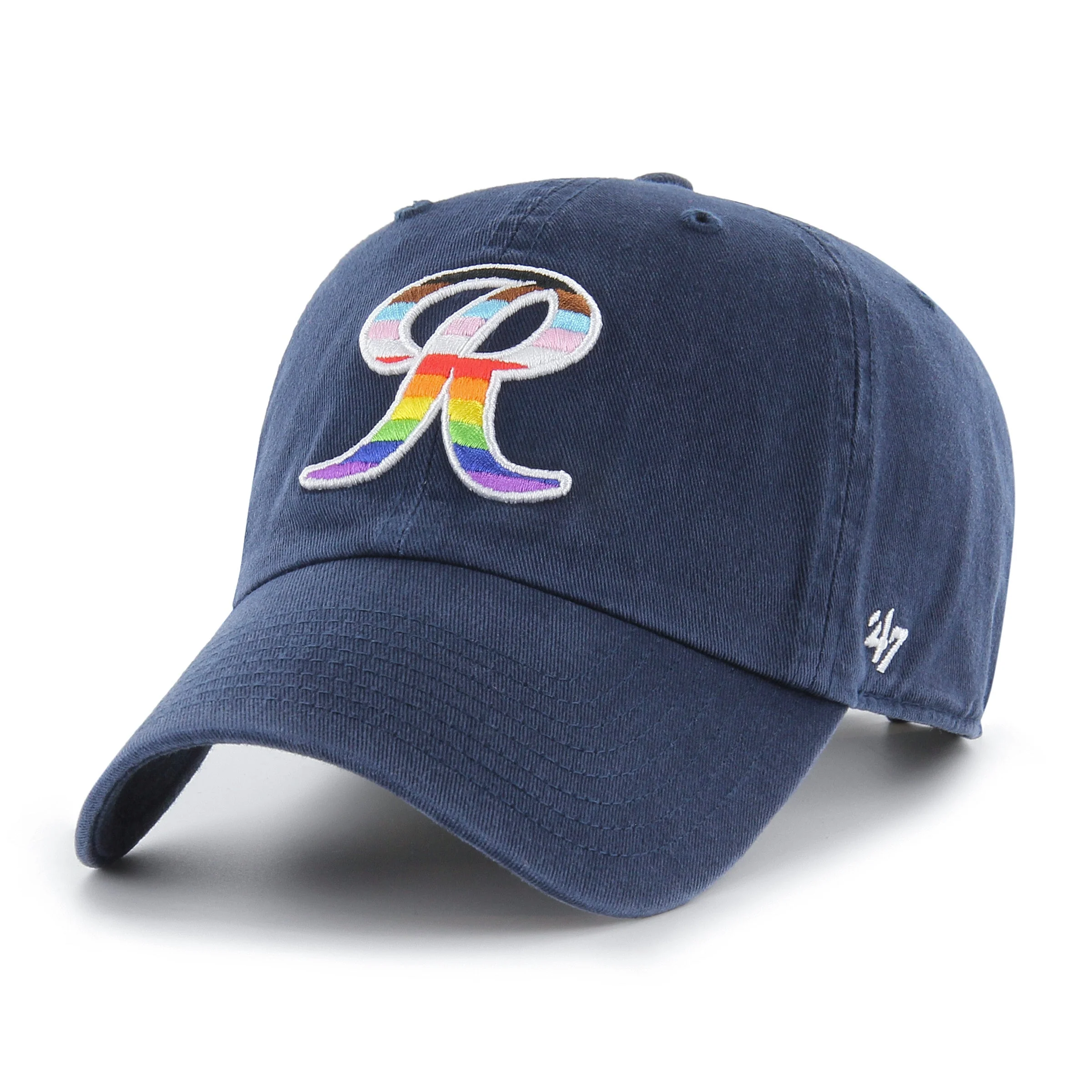 Tacoma Rainiers '47 Brand Navy Pride Clean Up Cap