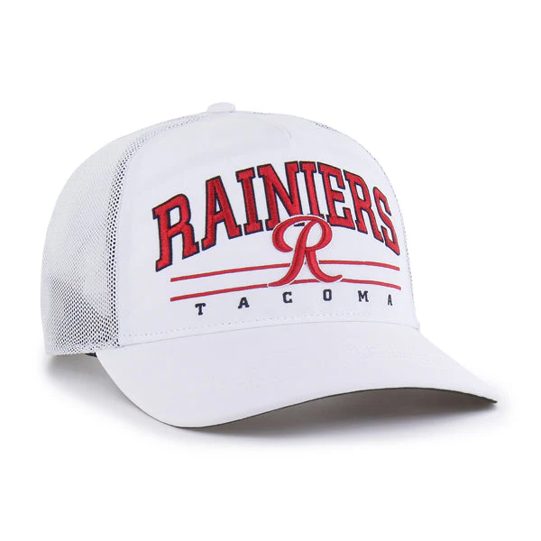 Tacoma Rainiers '47 Brand White Brrr Roscoe Mesh Hitch Cap - Image 2