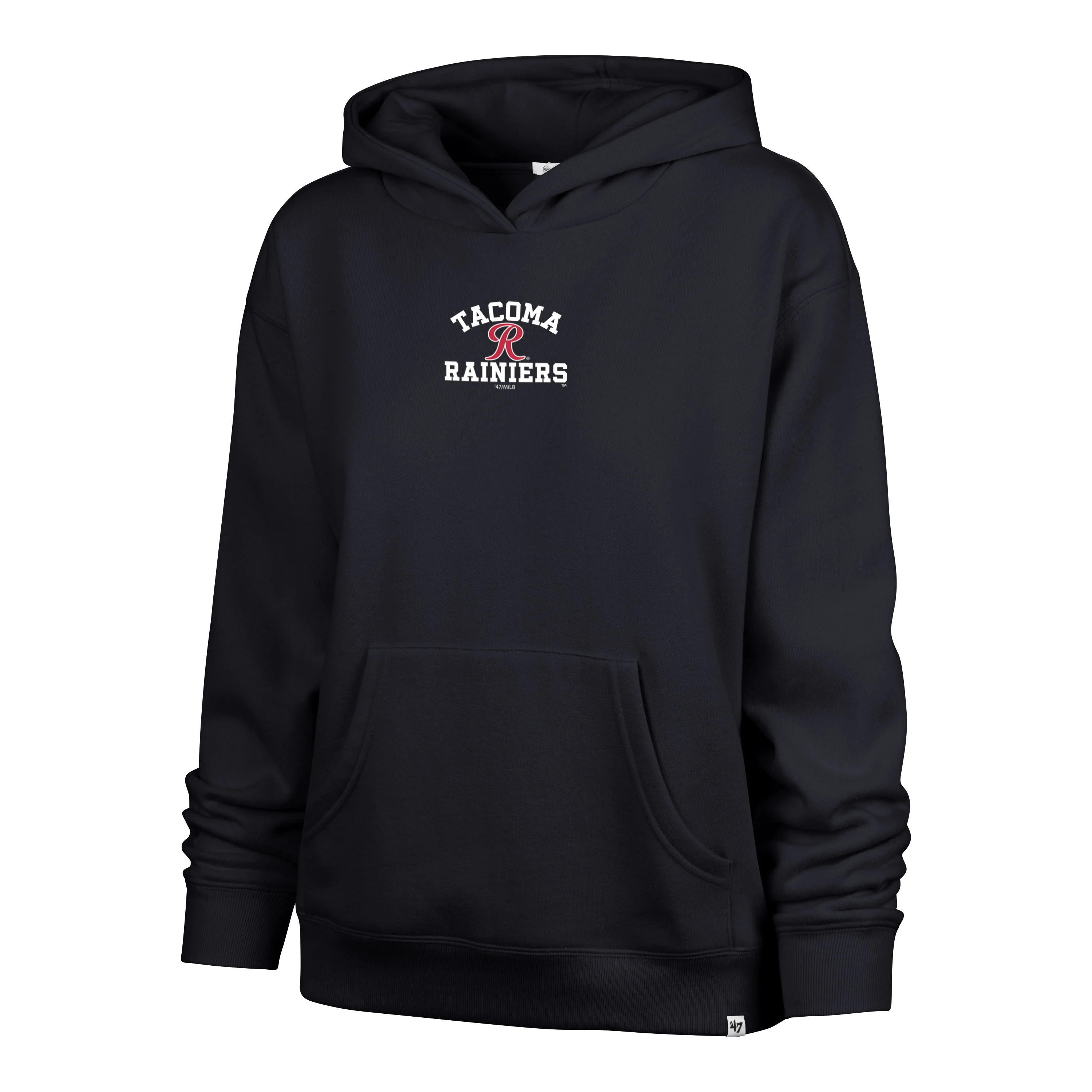 Tacoma Rainiers '47 Brand Women's Navy Arch Naomi Hood