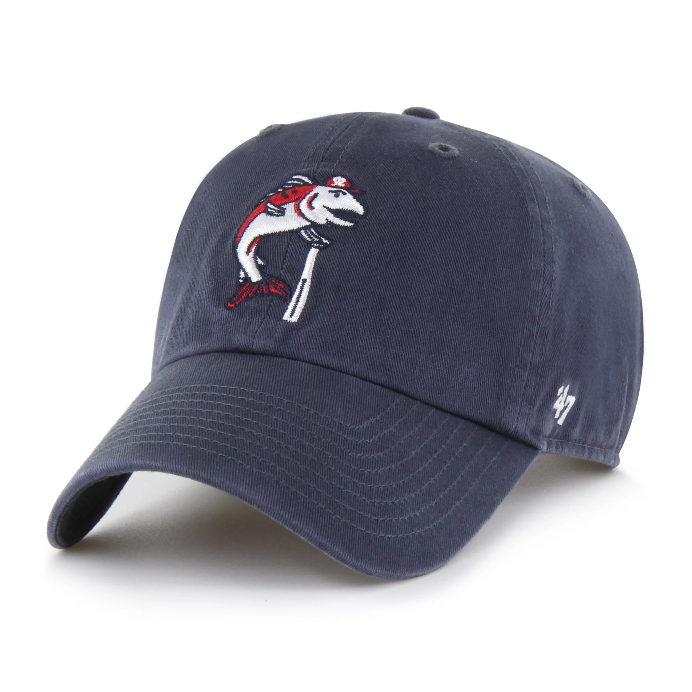 Tacoma Rainiers '47 Brand Youth Navy Slammin' Sam Clean Up Cap