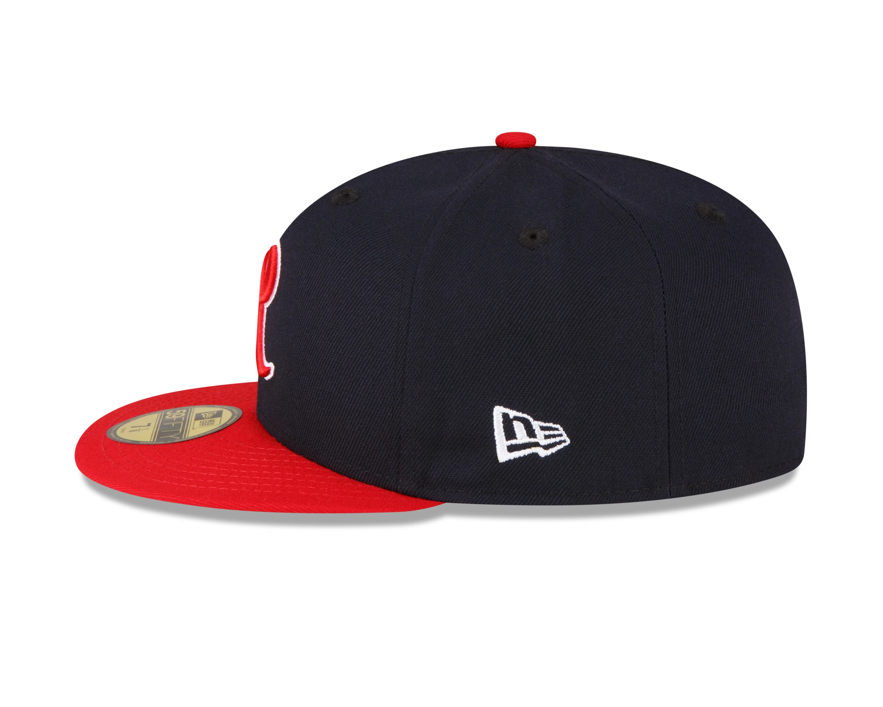 Tacoma Rainiers New Era 59Fifty Navy Red R Cap - Image 5