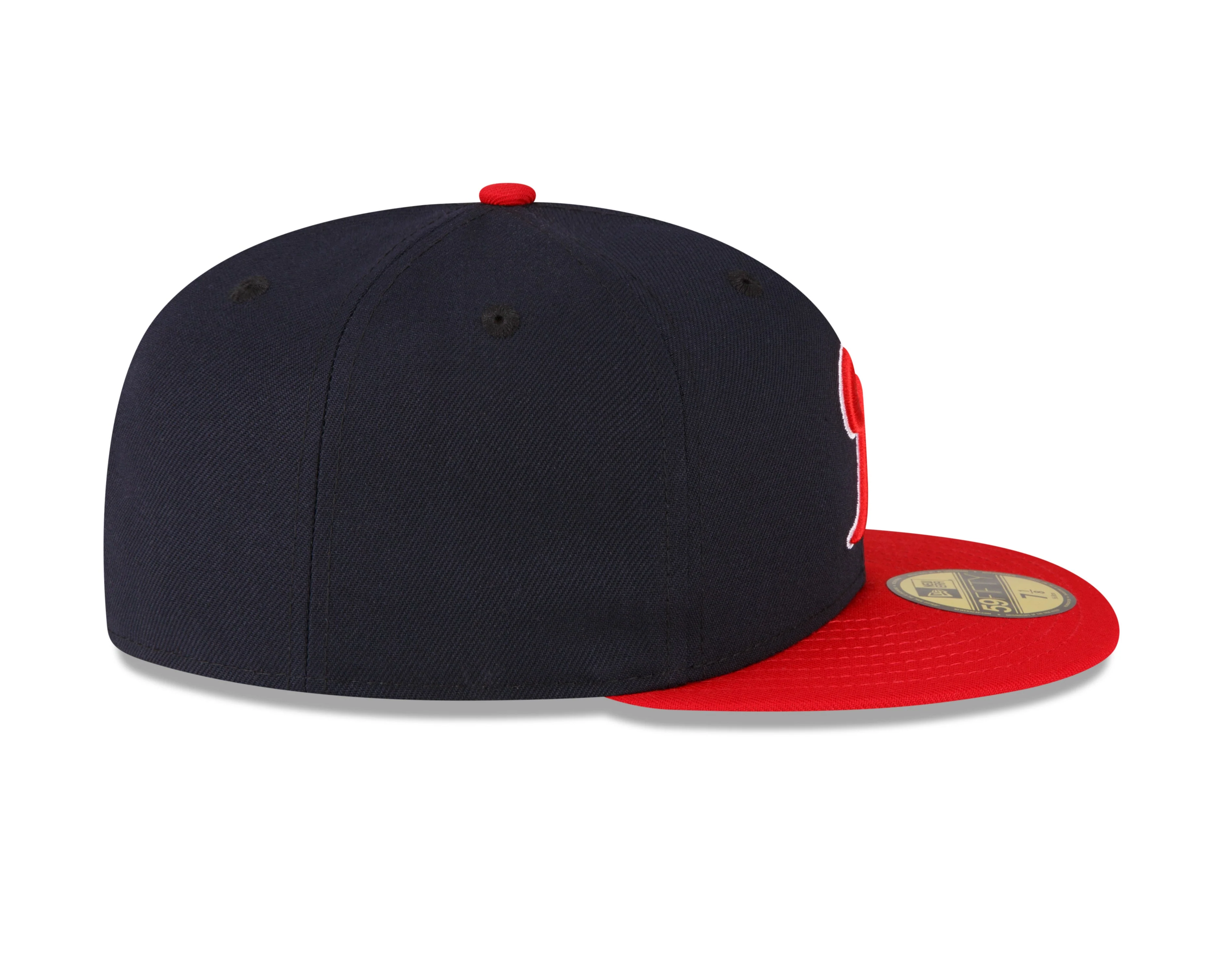 Tacoma Rainiers New Era 59Fifty Navy Red R Cap - Image 6