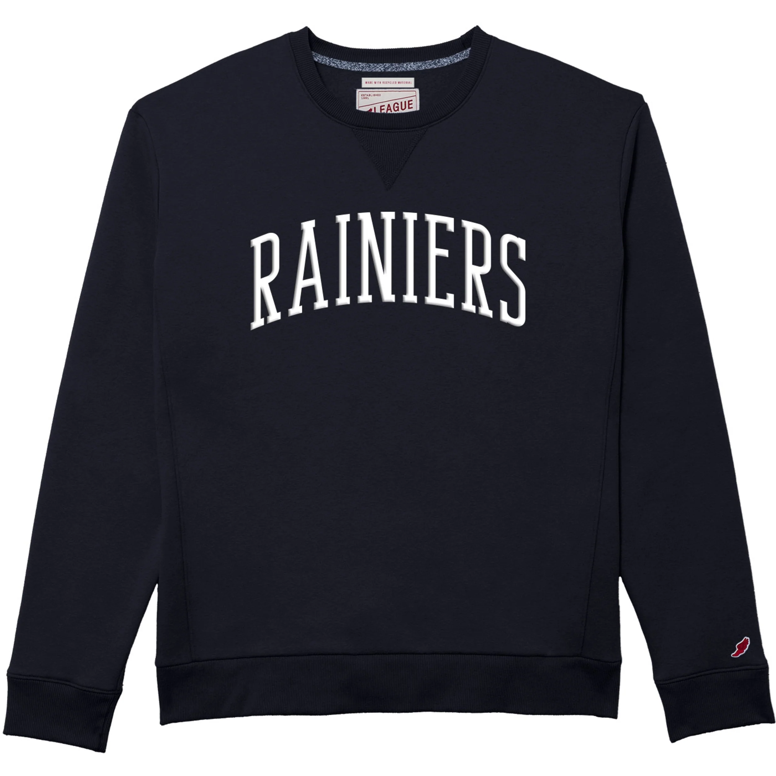 Tacoma Rainiers League Navy Embroidered Crew