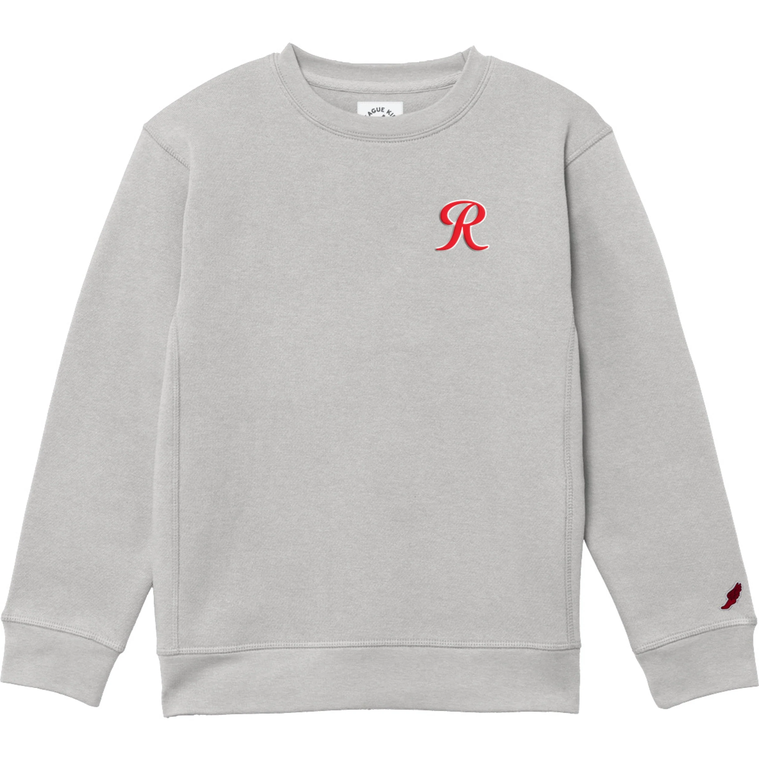 Tacoma Rainiers League Youth Gray Embroidered Crew
