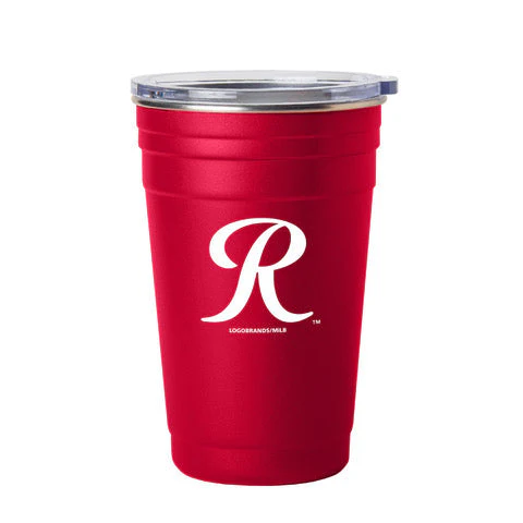 Tacoma Rainiers Red 22oz Flipside Stainless Cup - Image 2