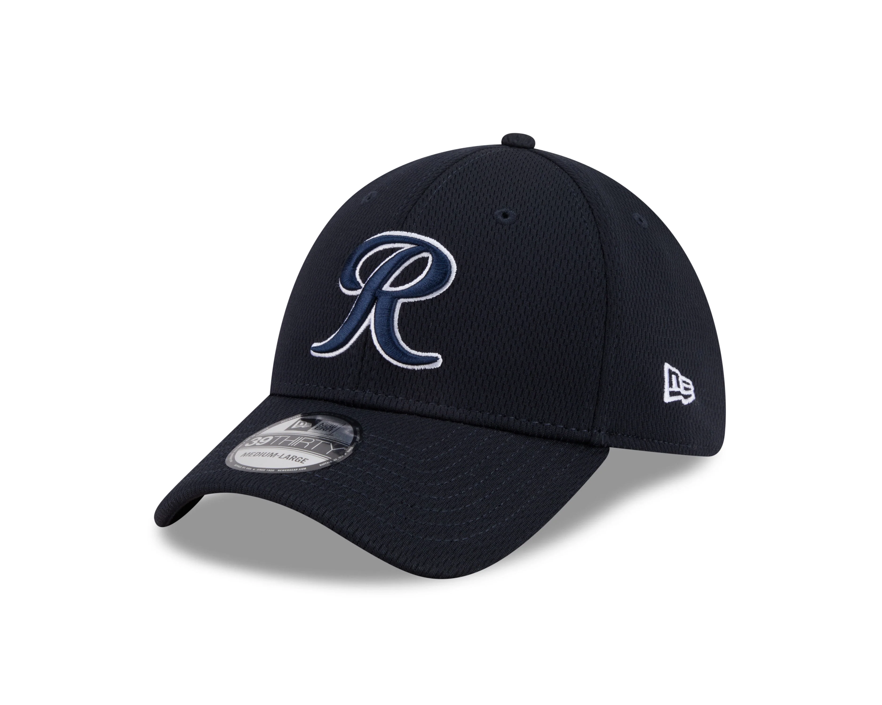 Tacoma Rainiers New Era 39Thirty Navy Batting Practice Stretch Fit Cap