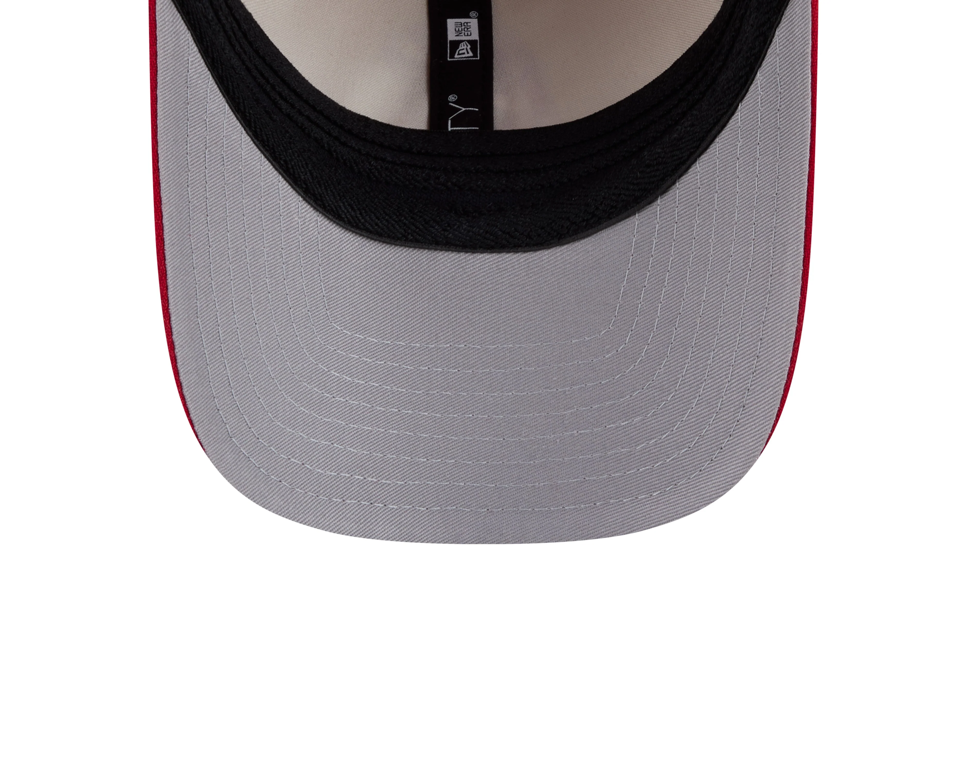 Tacoma Rainiers New Era 39Thirty Red Cream Slammin' Sam Cap - Image 7