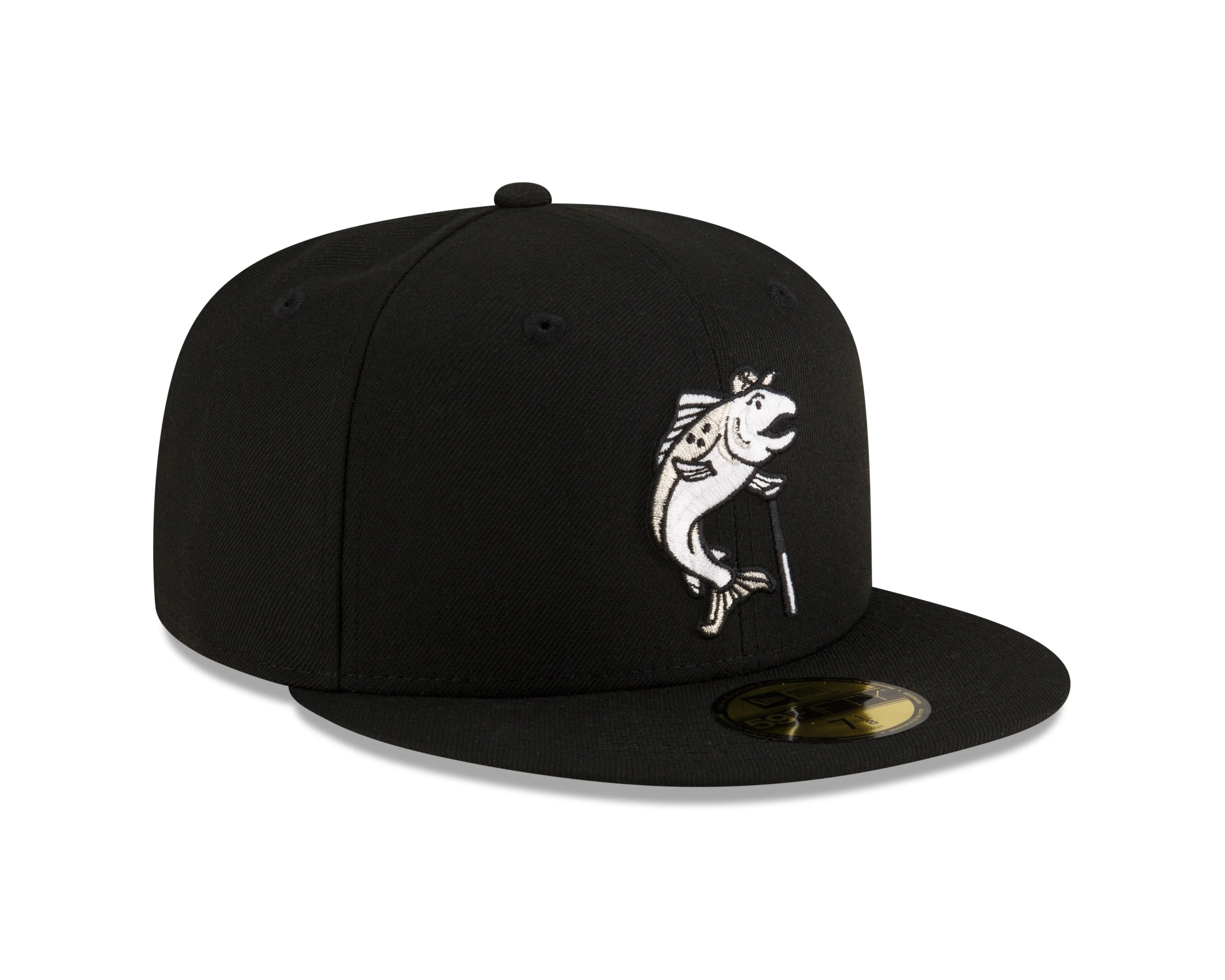 Tacoma Rainiers New Era 59Fifty Black Slammin' Sam Cap - Image 2
