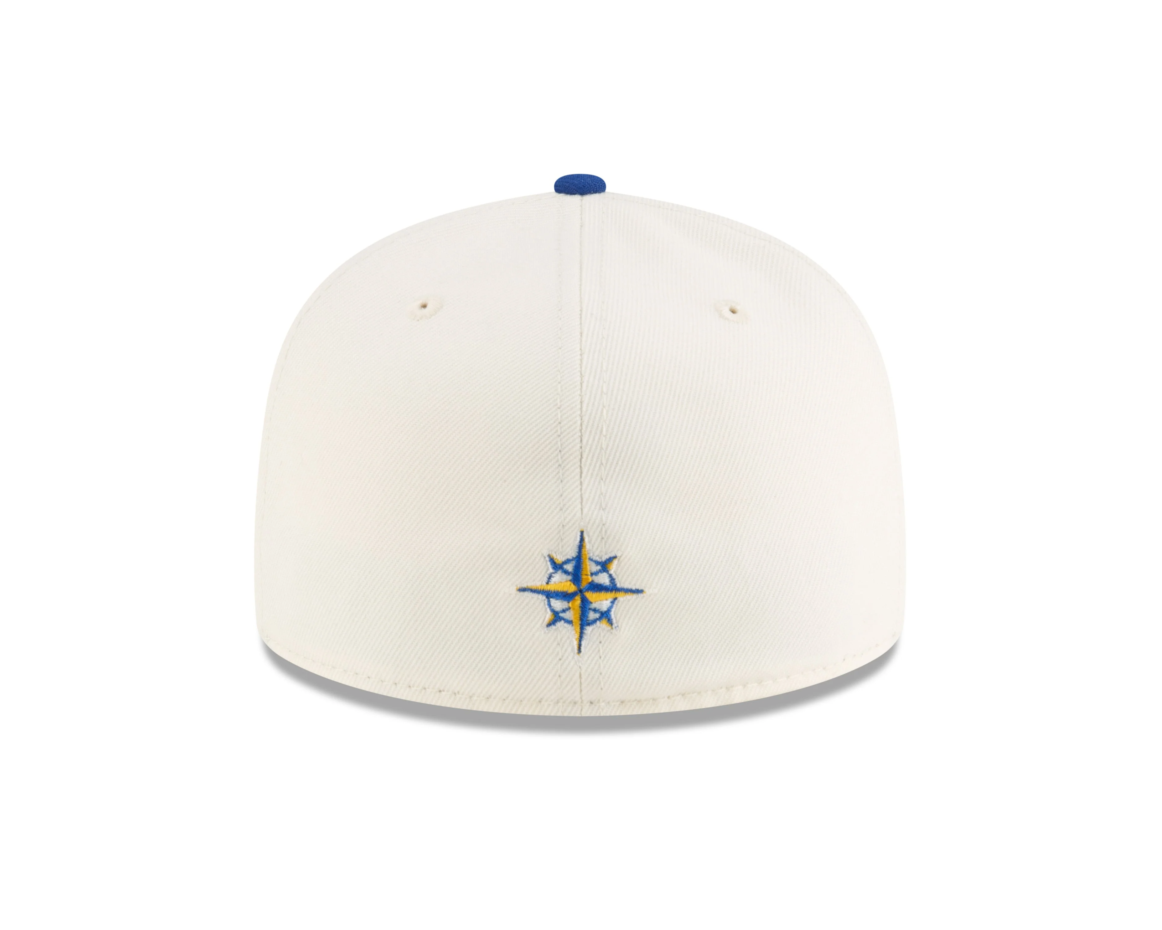 Tacoma Rainiers New Era 59Fifty Chrome Royal R Cap - Image 2