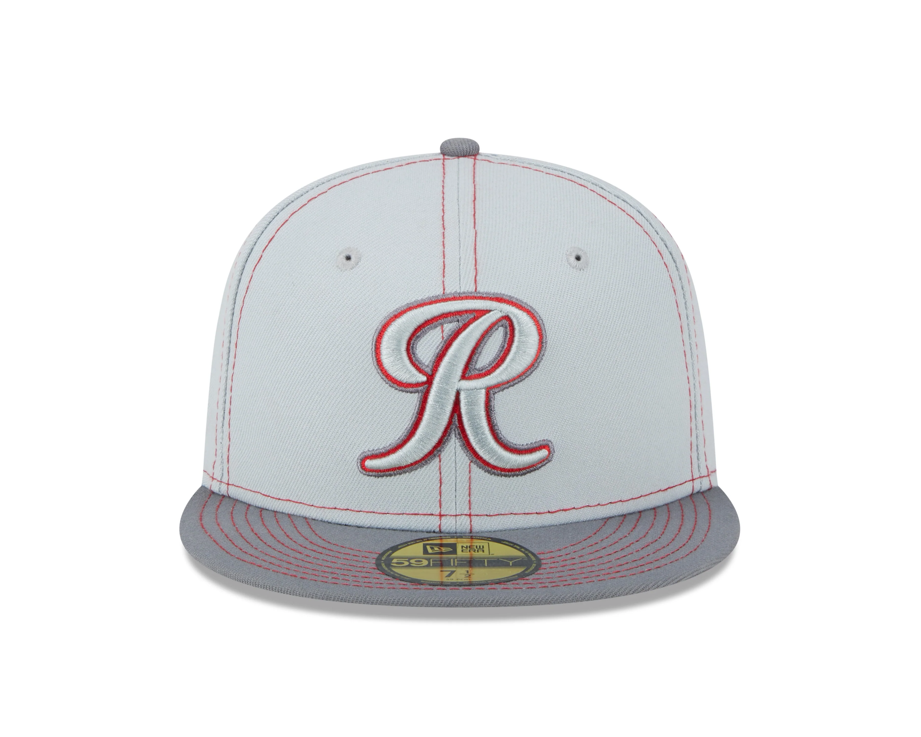 Tacoma Rainiers New Era 59Fifty Gray Pop Cap - Image 4