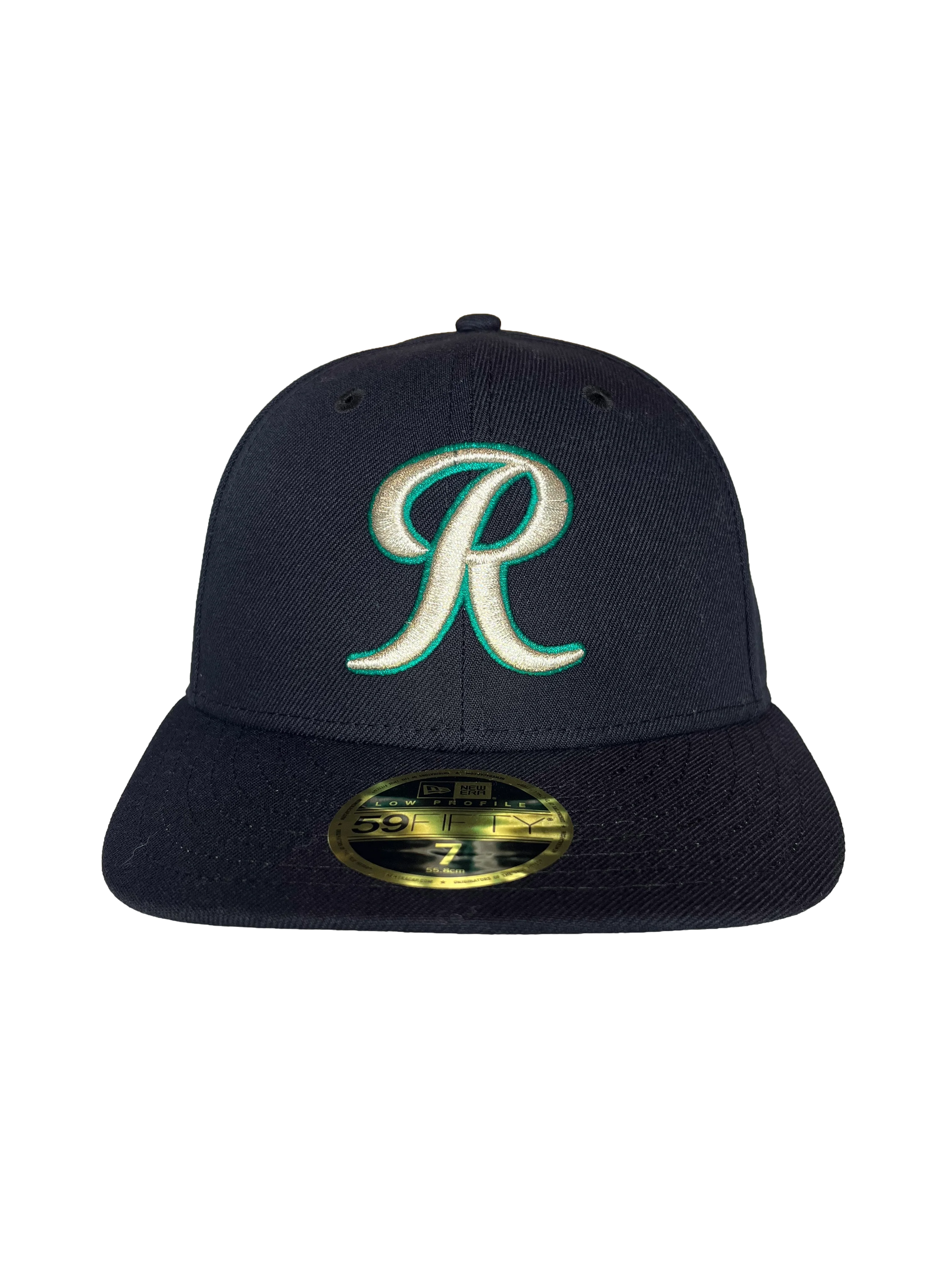 Tacoma Rainiers New Era 59Fifty Low Profile Navy Silver R Cap - Image 3