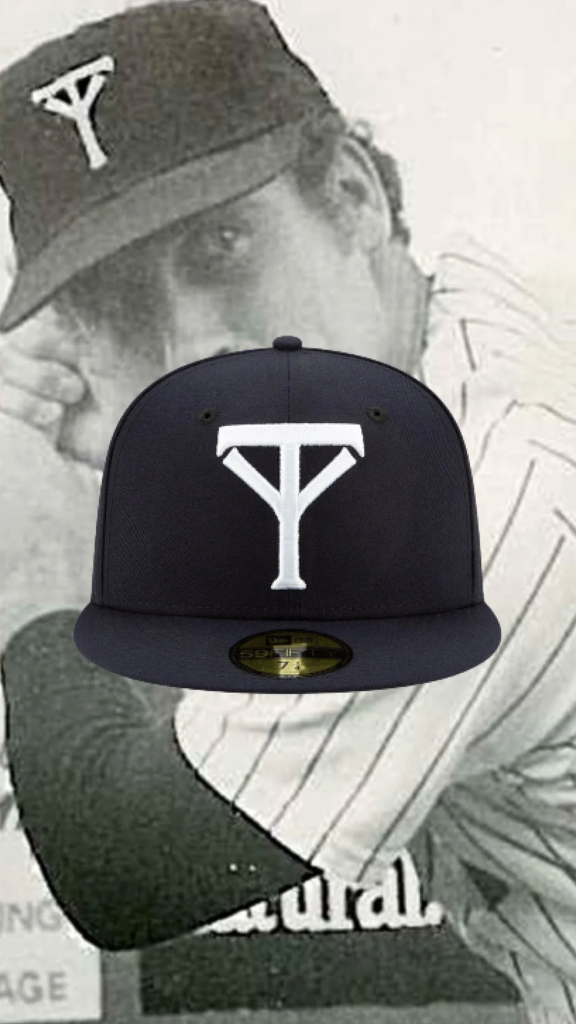 Tacoma Rainiers New Era 59Fifty Navy Tacoma Yankees Cheney Patch - Image 7
