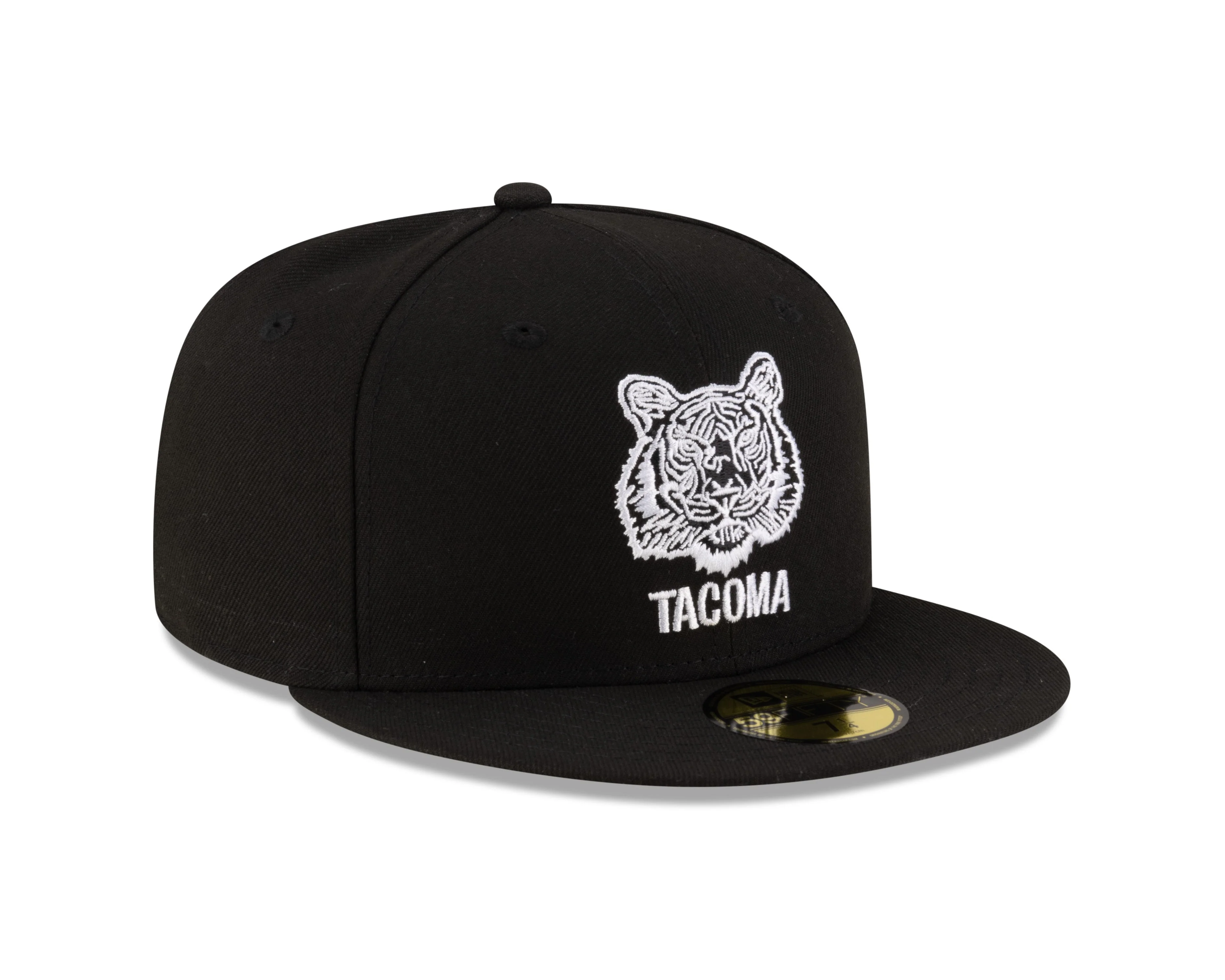 Tacoma Rainiers New Era 59Fifty Tacoma Tigers Black Cap - Image 2
