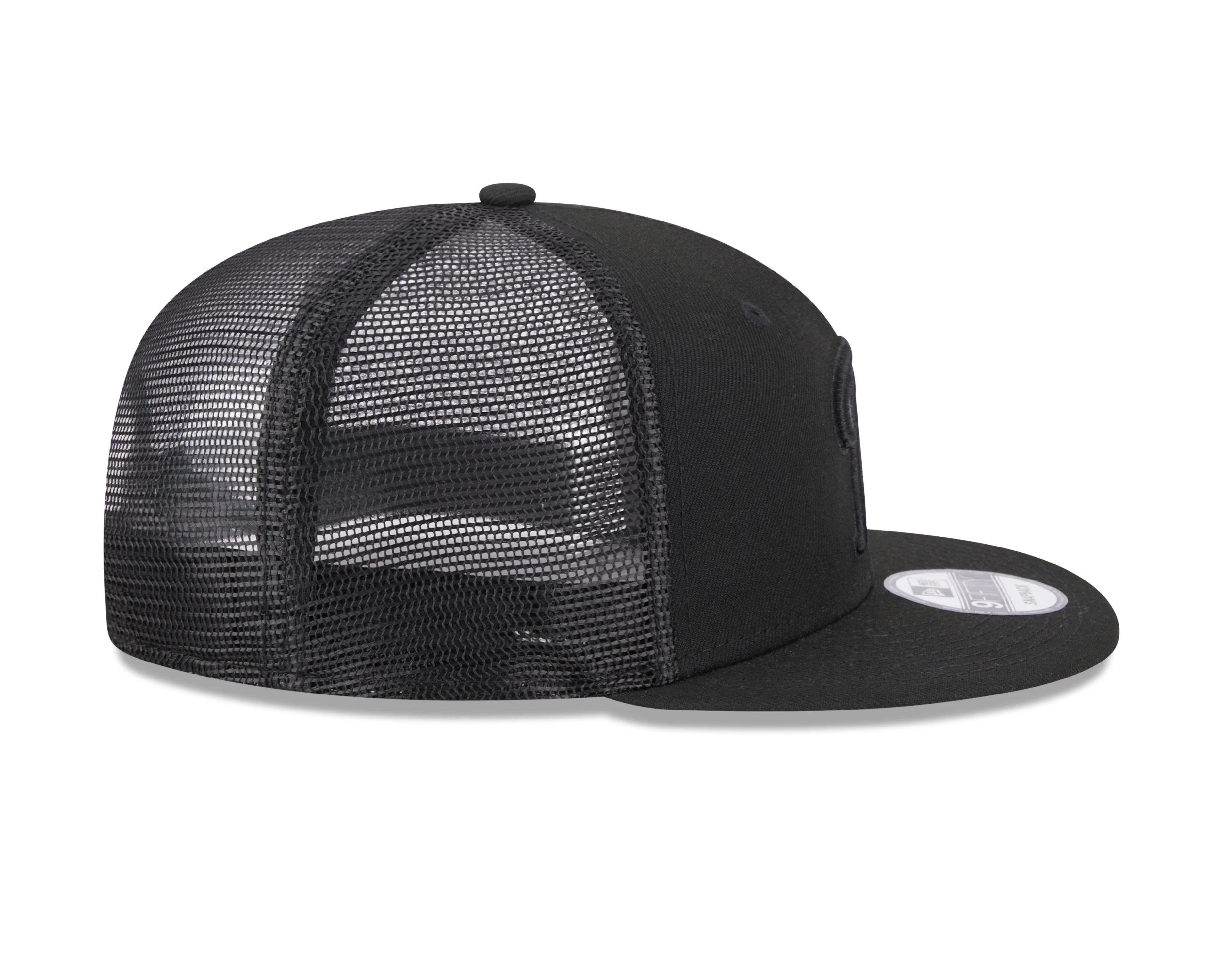 Tacoma Rainiers New Era 9Fifty Black Classic Trucker Snapback - Image 6