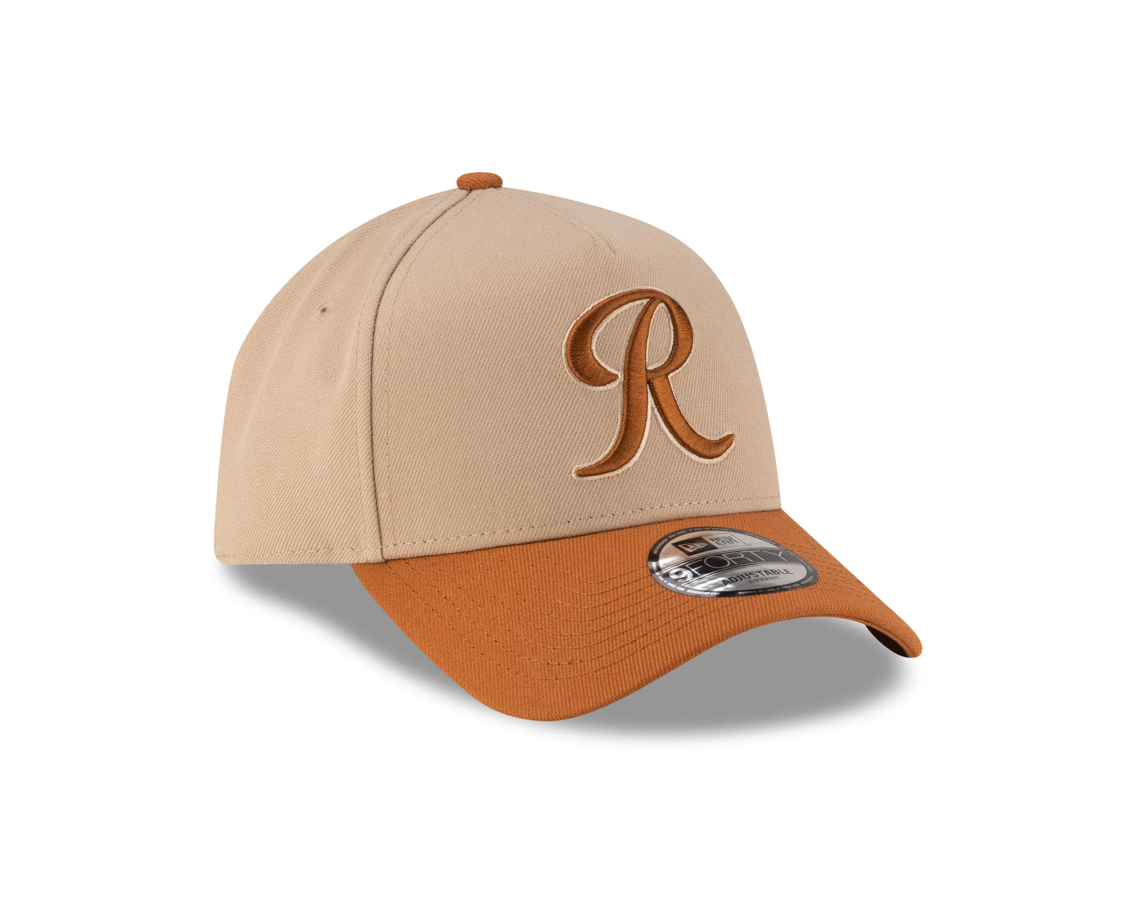 Tacoma Rainiers New Era 9Forty A-Frame Camel Cap - Image 3