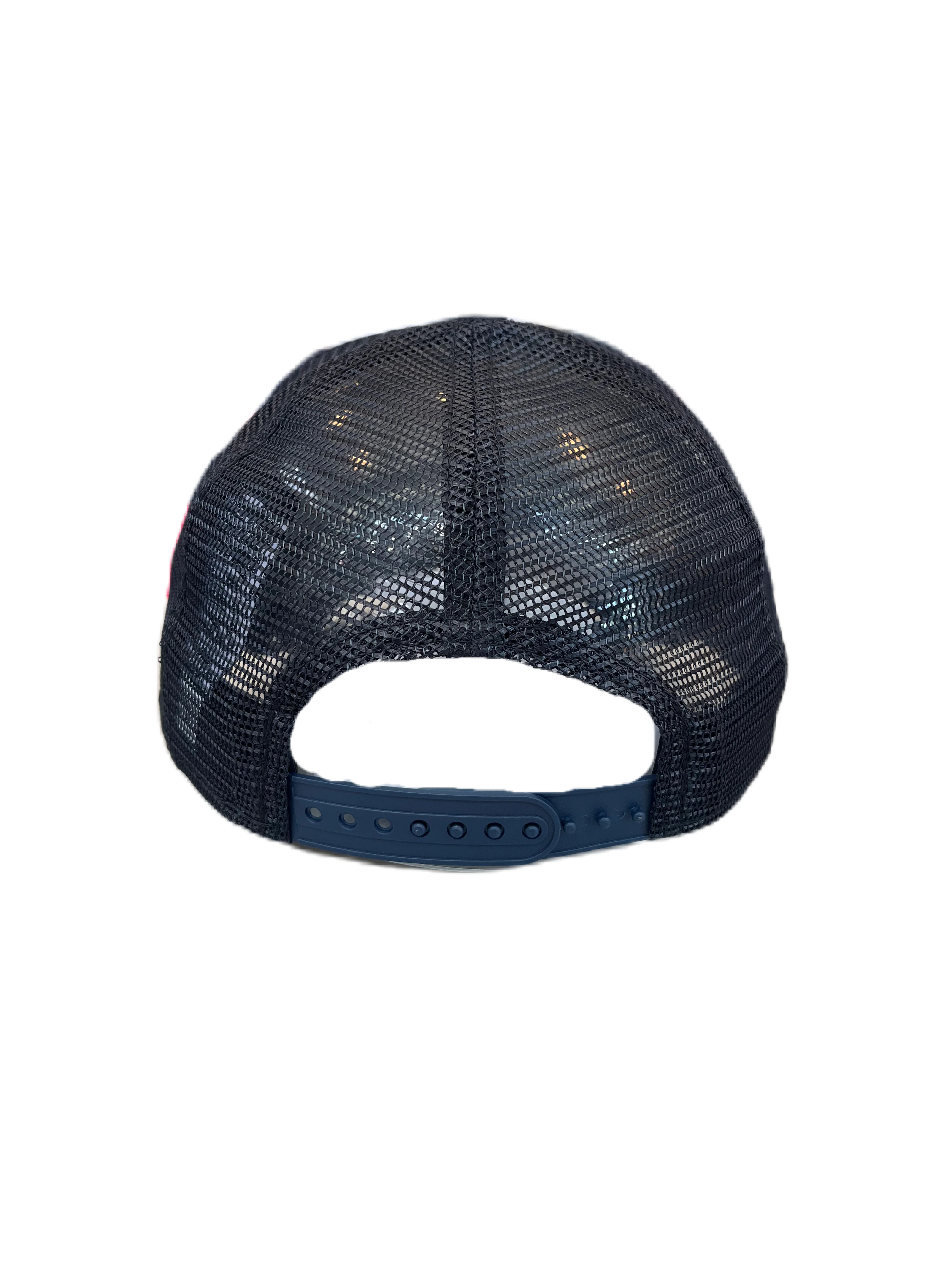 Tacoma Rainiers New Era 9Forty A-Frame Trucker Navy Slammin' Sam Adjustable Cap - Image 2