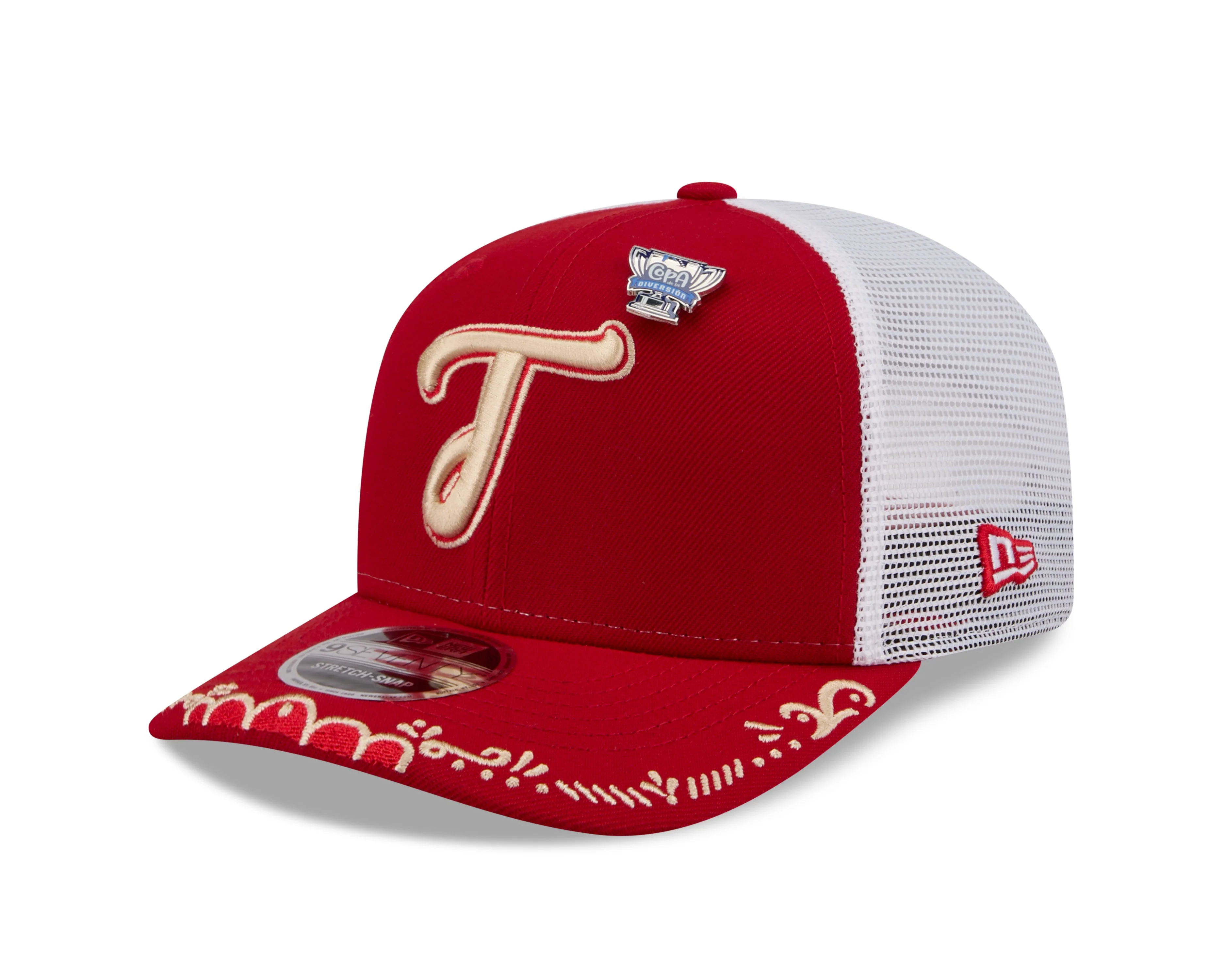 Tacoma Rainiers New Era 9Seventy Red 2026 Copa La Familia Stretch Snap