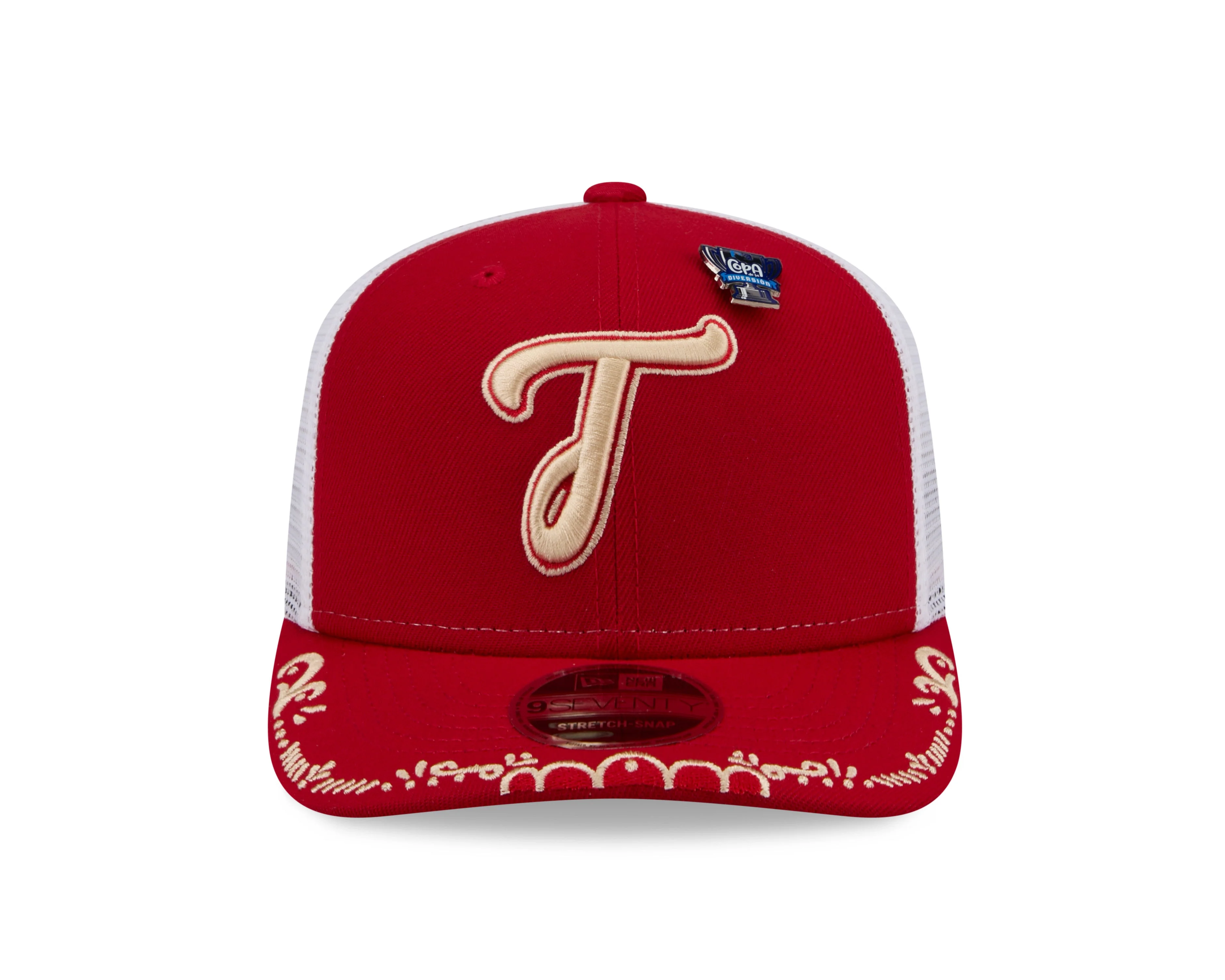 Tacoma Rainiers New Era 9Seventy Red 2026 Copa La Familia Stretch Snap - Image 3